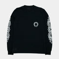 Chrome Hearts Floral Elbow Long Sleeve T-Shirt