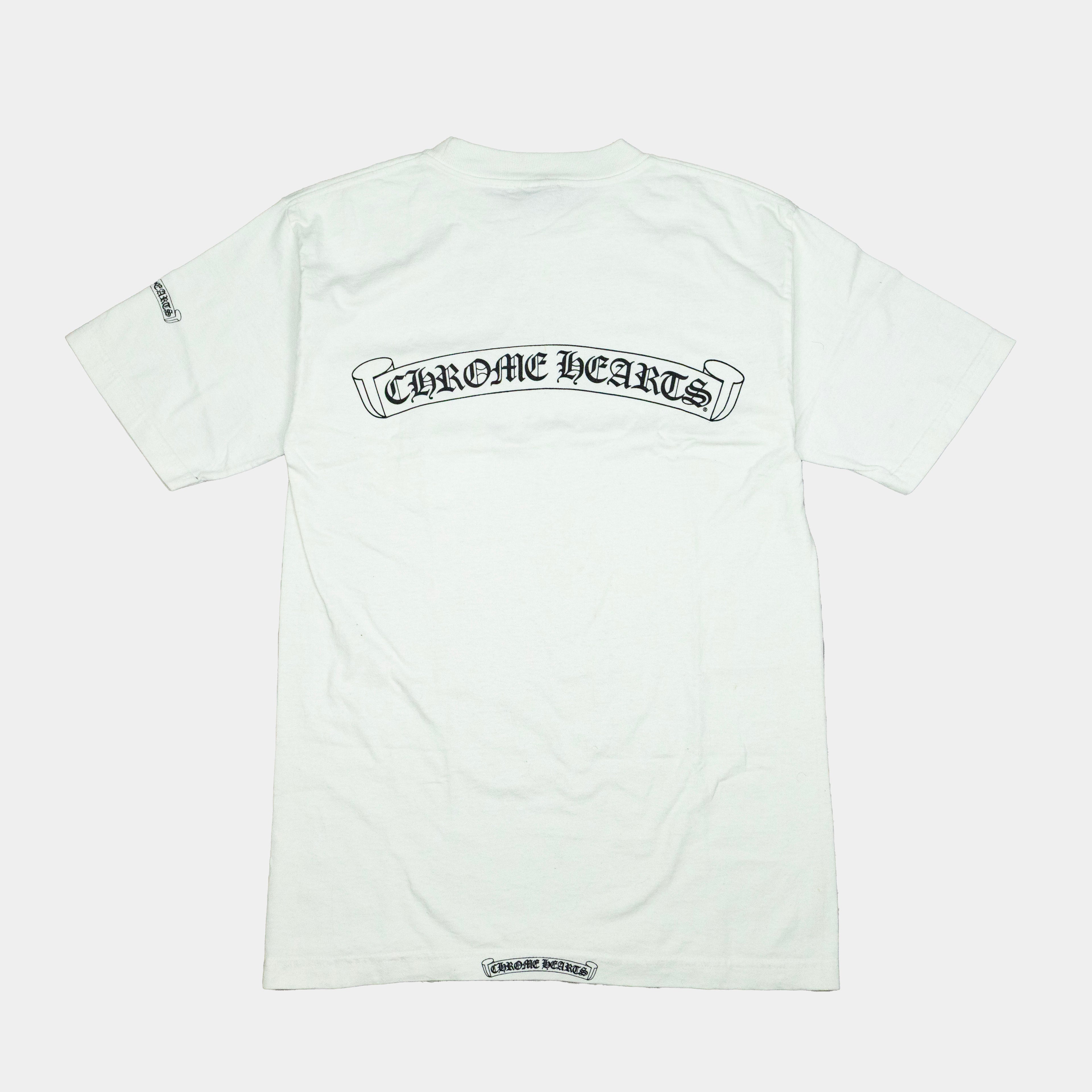 Chrome Hearts Vintage Vine Dagger Logo T-Shirt