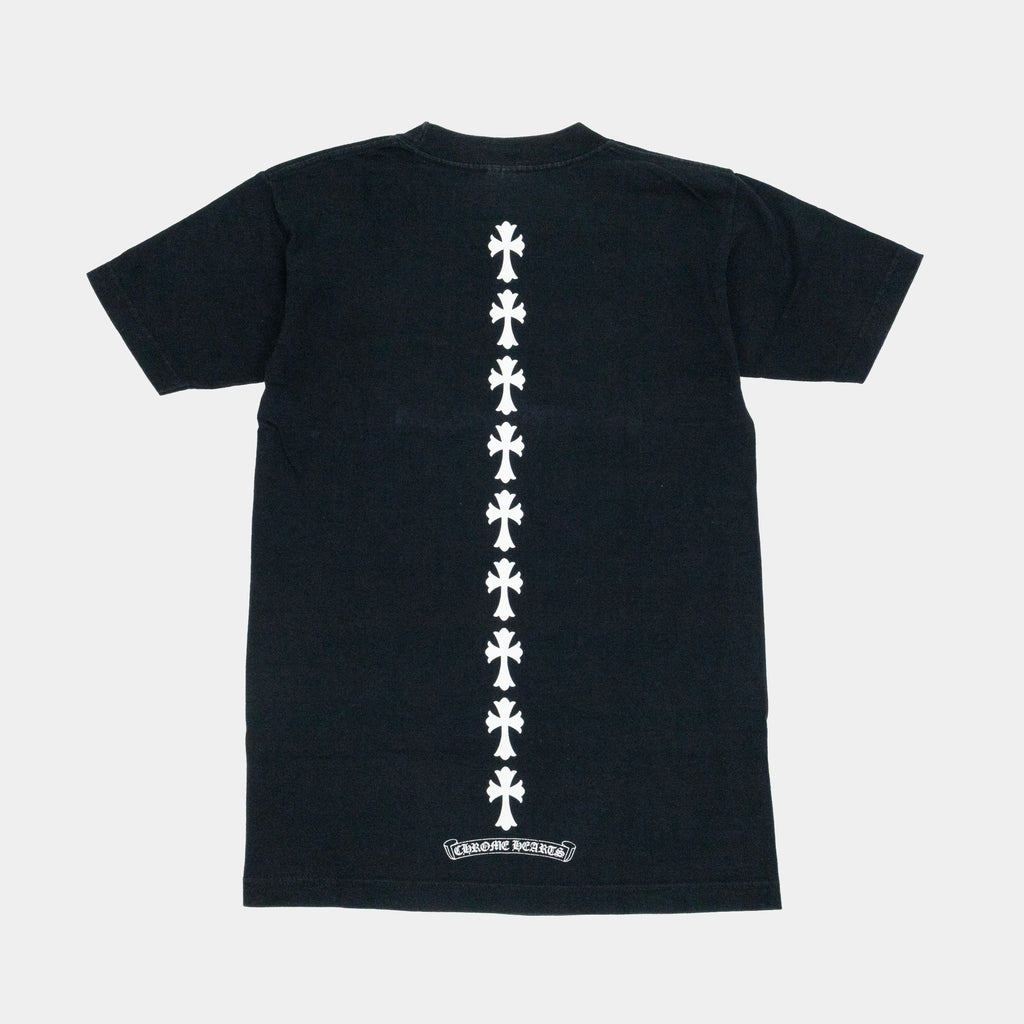 Chrome Hearts Vintage Triple Cross Logo T-Shirt