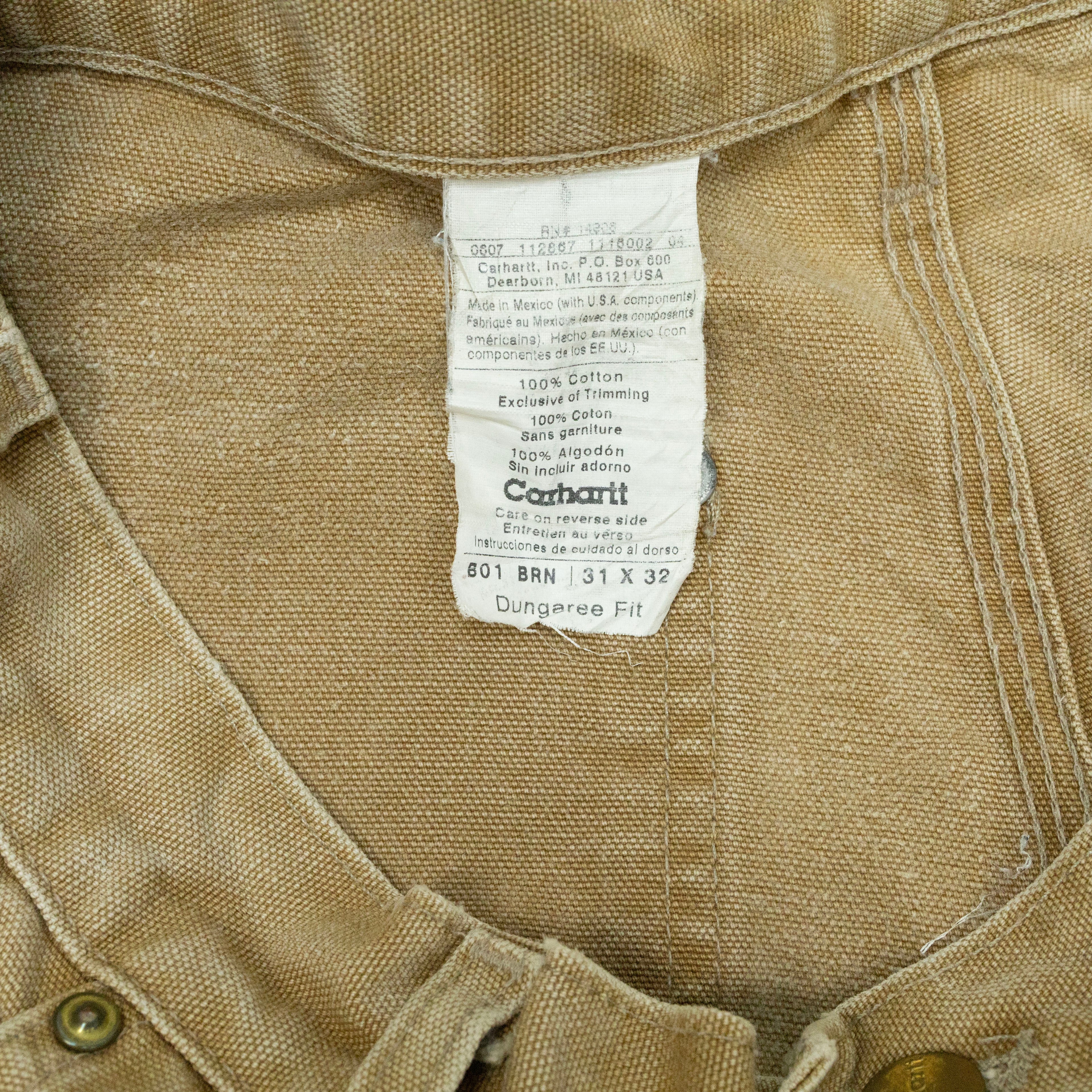 Carhartt B01 Double Knee Carpenter Pant