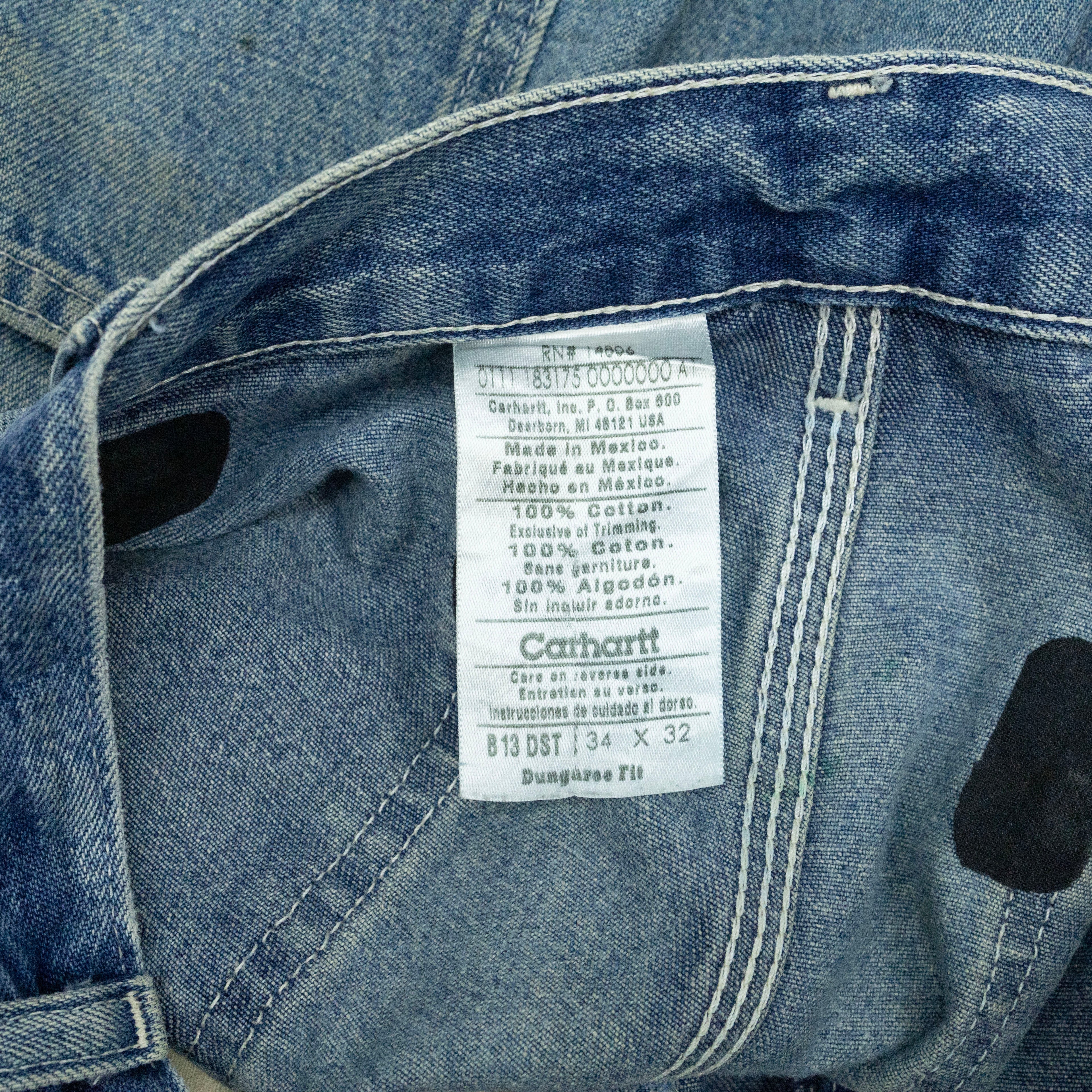 Carhartt B13 Single Knee Carpenter Pant