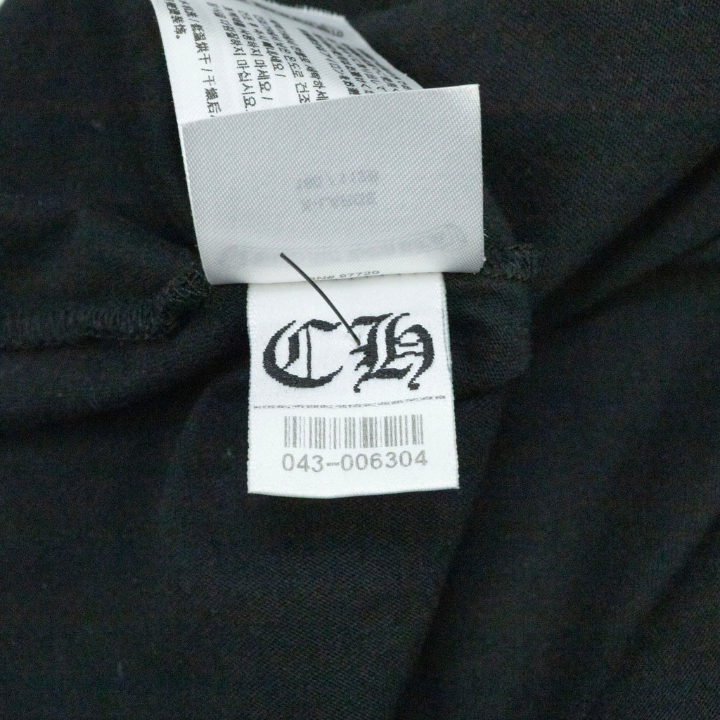 Chrome Hearts Scroll Logo Long Sleeve T-Shirt