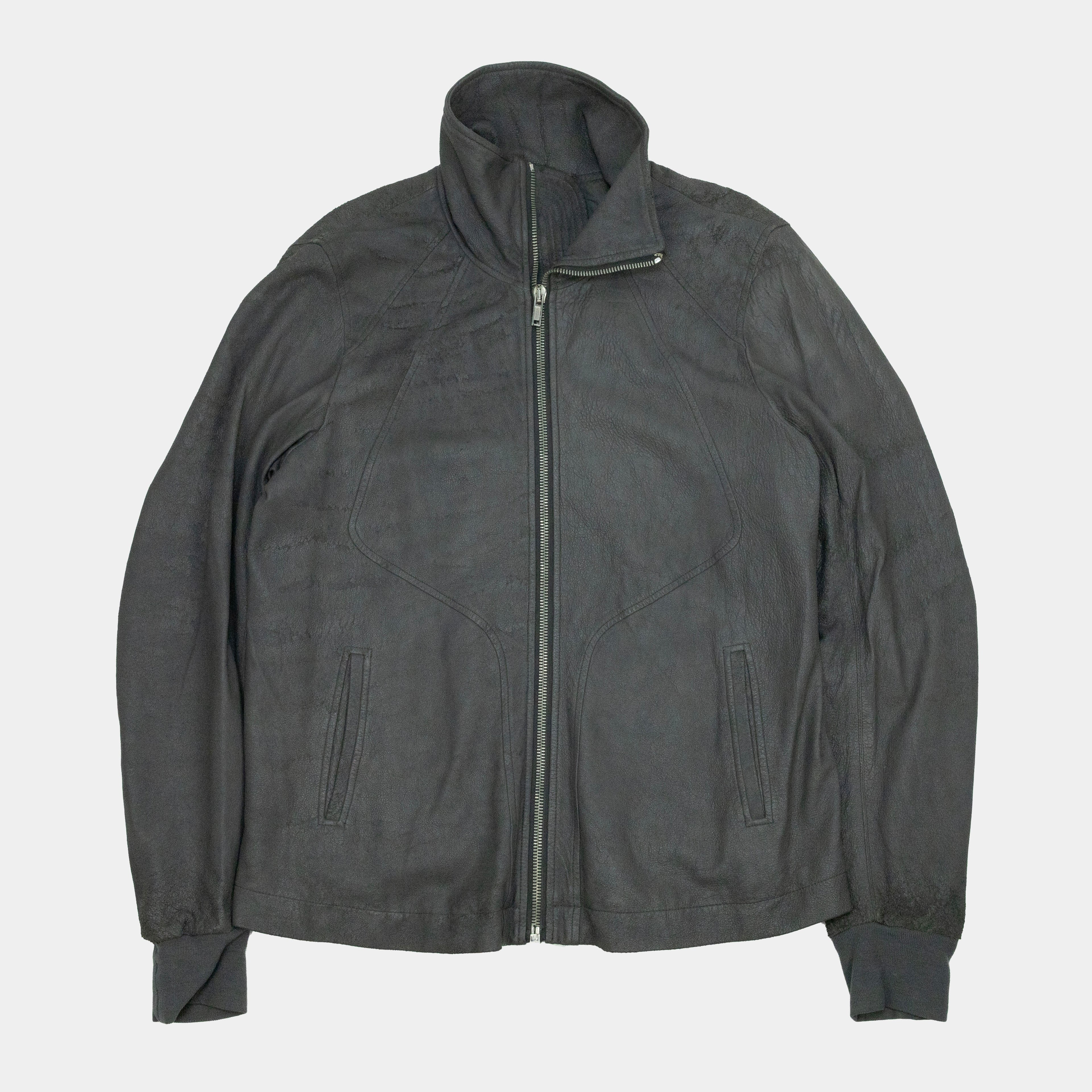 Rick Owens F/W 2010 "Gleam" Intarsia Leather Jacket