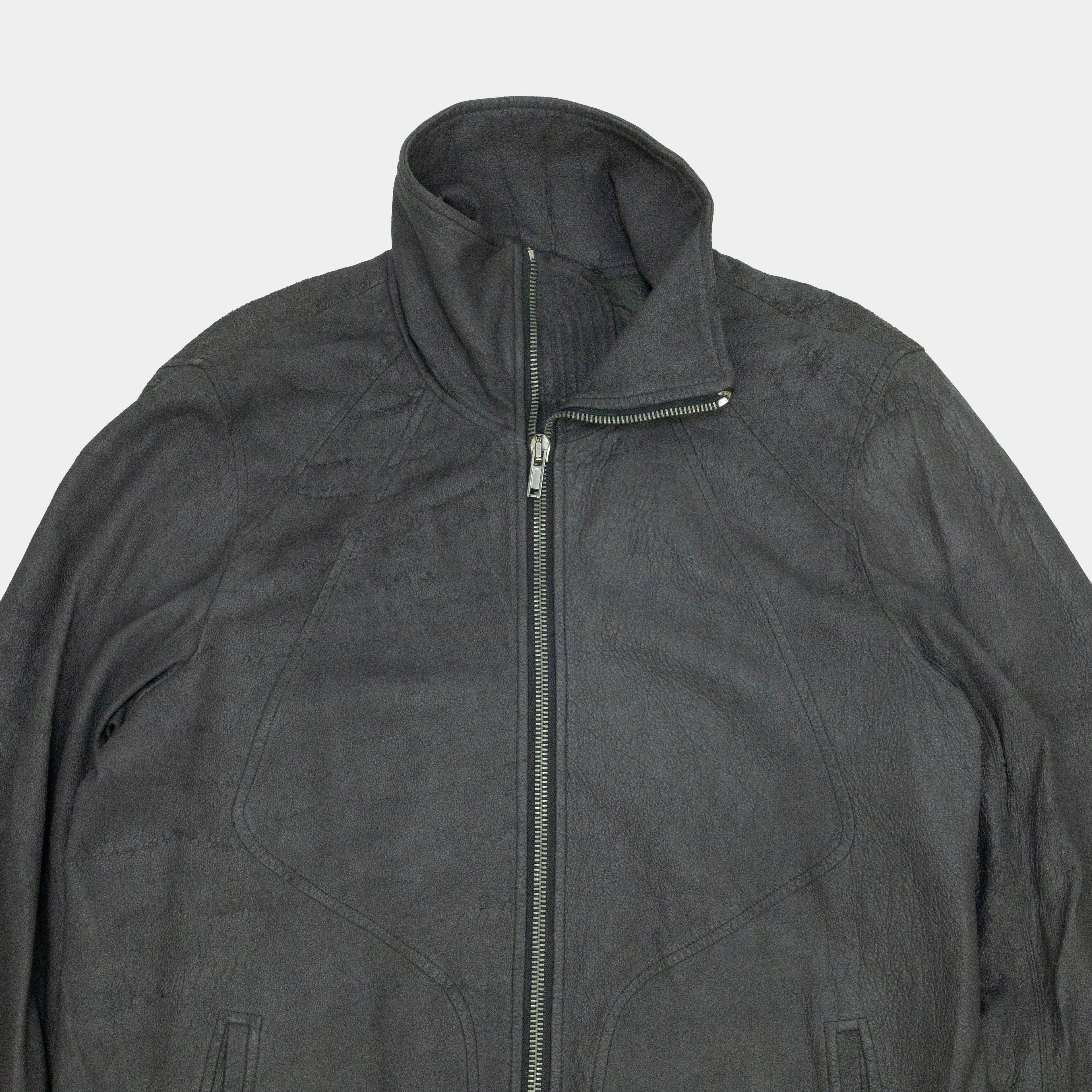 Rick Owens F/W 2010 "Gleam" Intarsia Leather Jacket