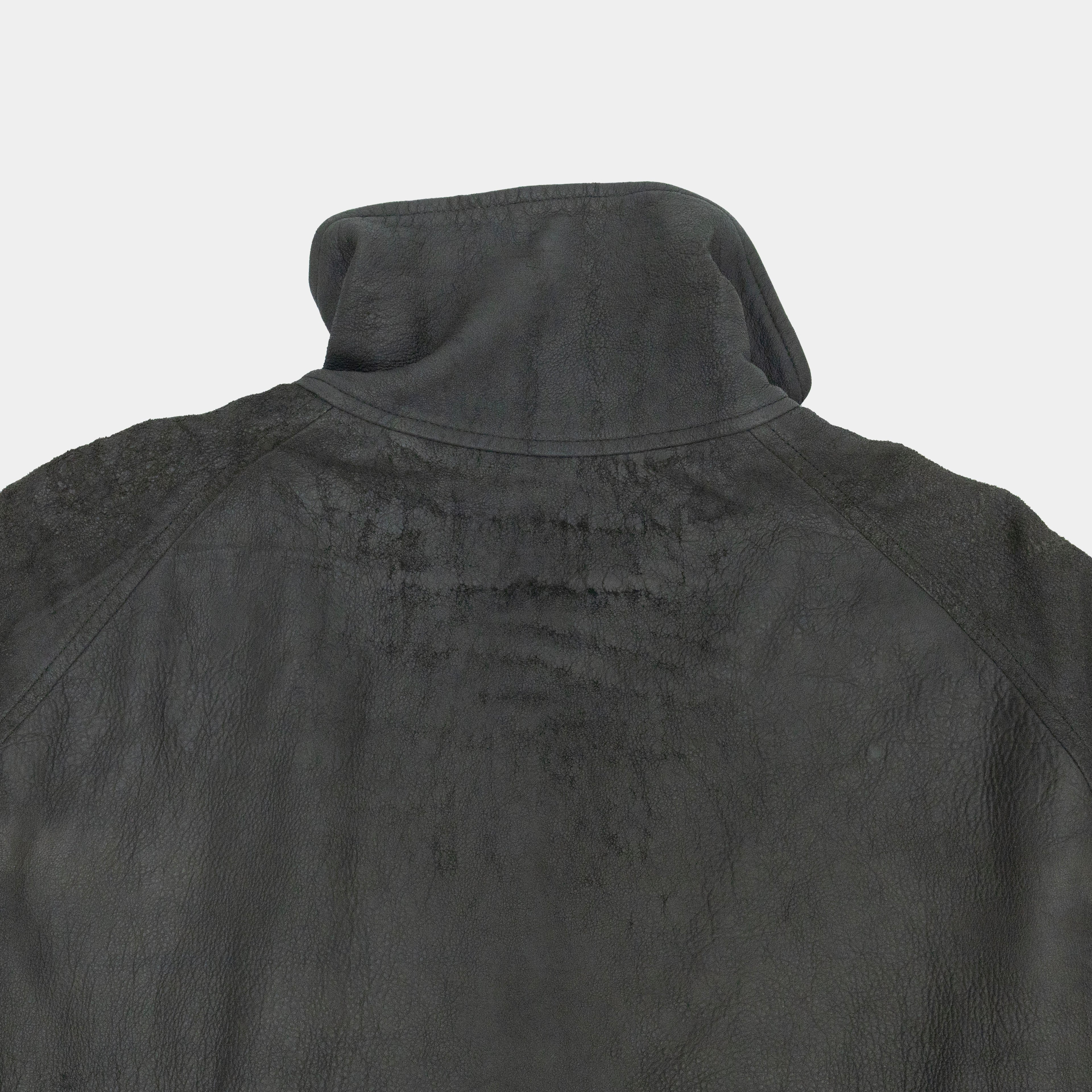 Rick Owens F/W 2010 "Gleam" Intarsia Leather Jacket