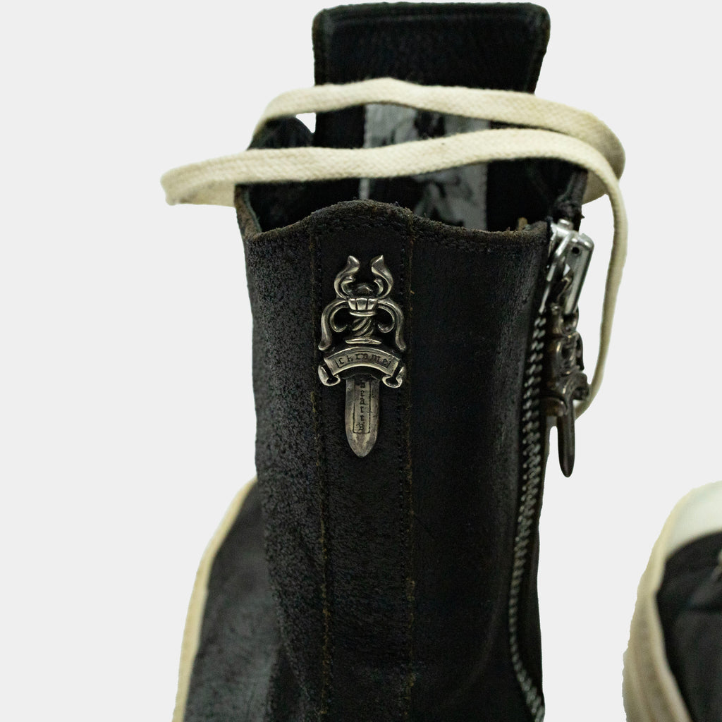 Chrome Hearts x Rick Owens Ramones High Sneakers