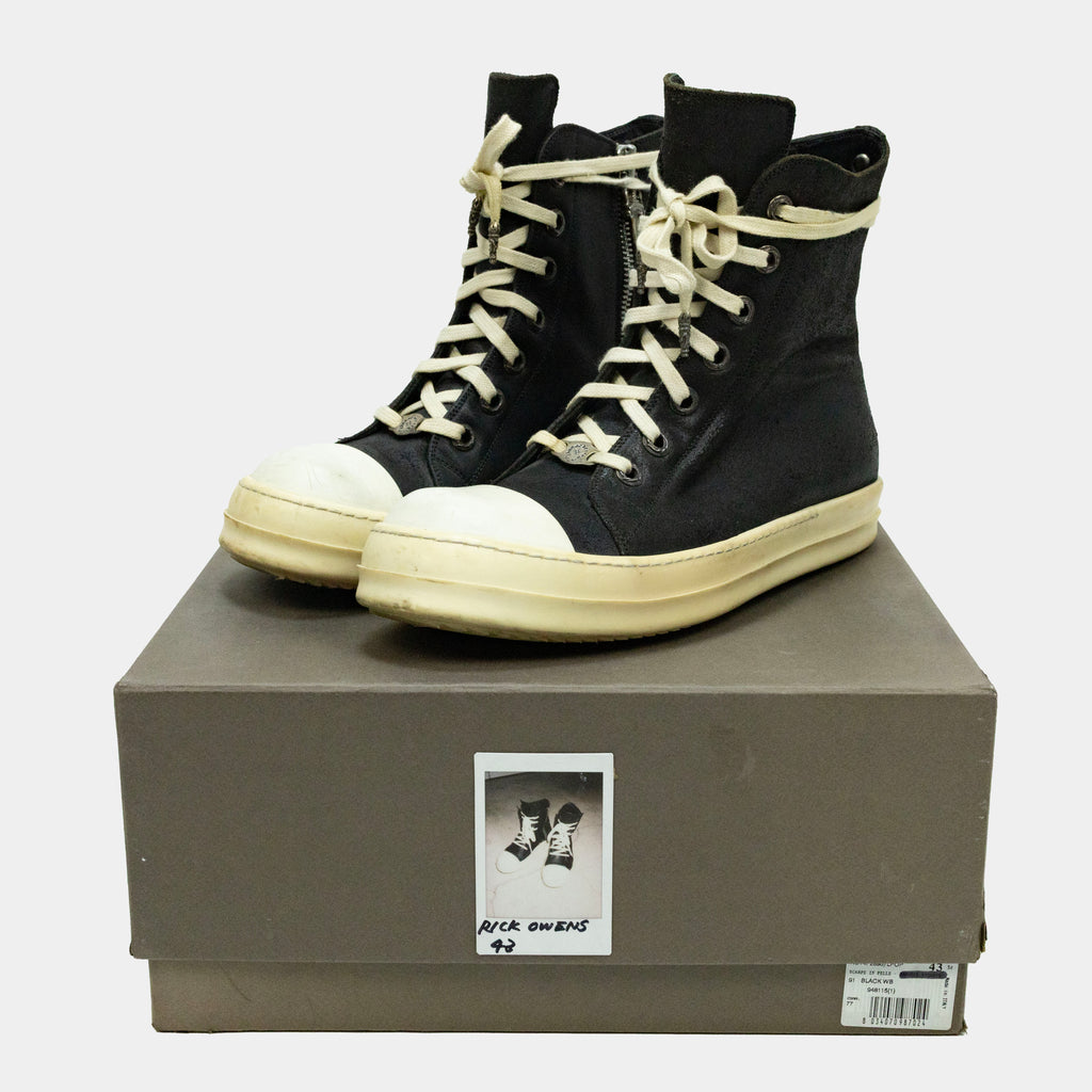 Chrome Hearts x Rick Owens Ramones High Sneakers