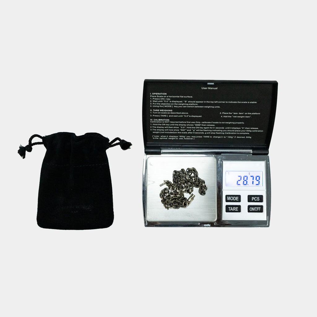 Chrome Hearts 18 Inch Paper Chain Necklace