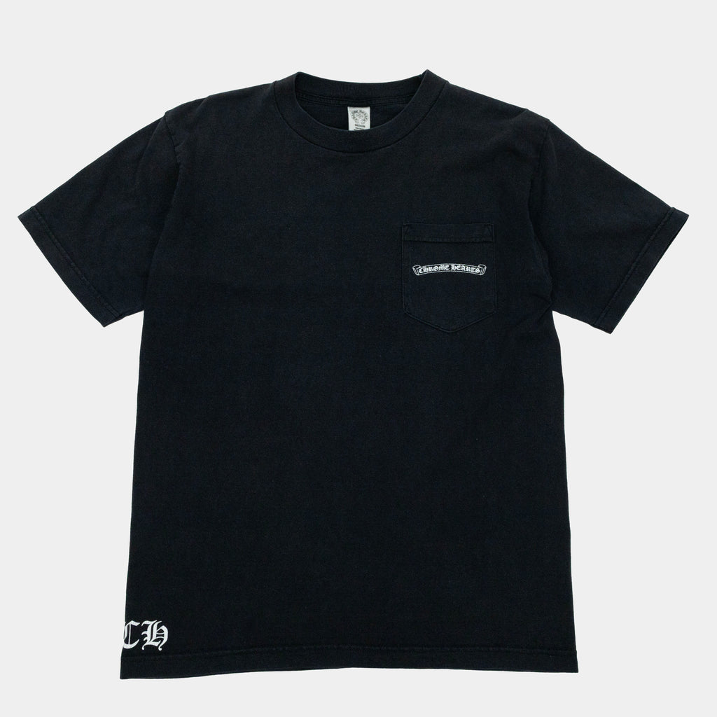 Chrome Hearts Vintage Shoulder Logo T-Shirt