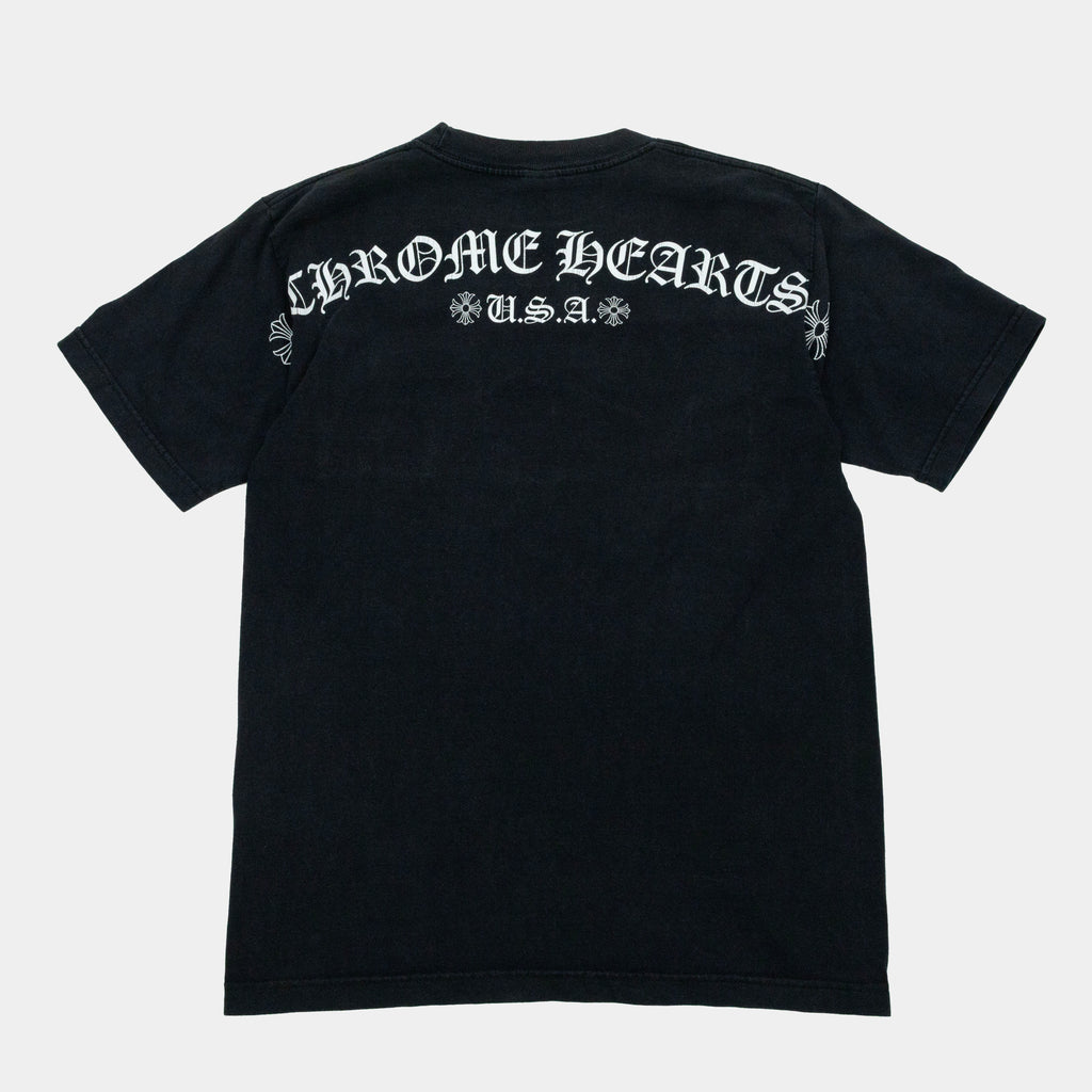 Chrome Hearts Vintage Shoulder Logo T-Shirt