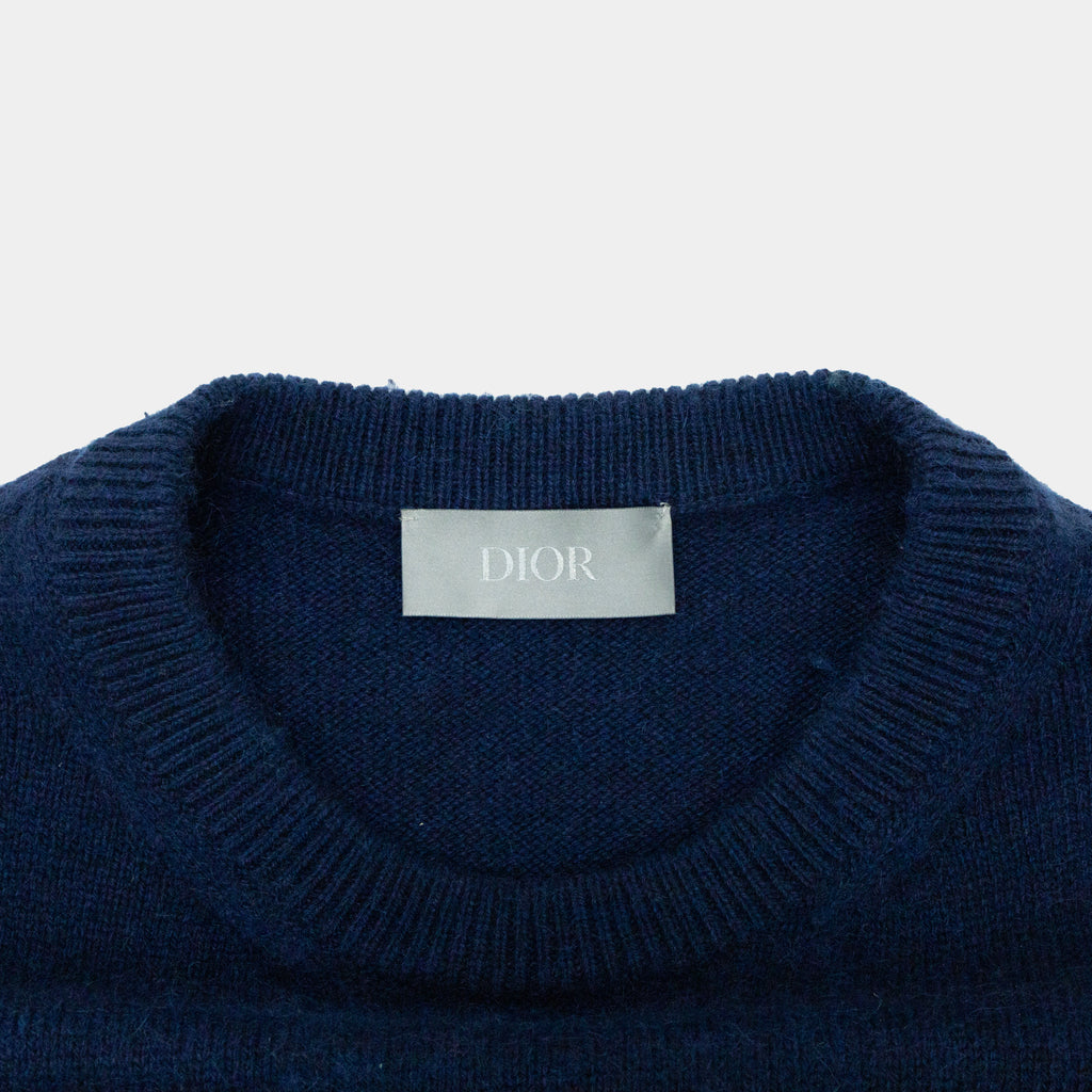Dior S/S 2023 Knit Logo Print Sleeveless Cardigan