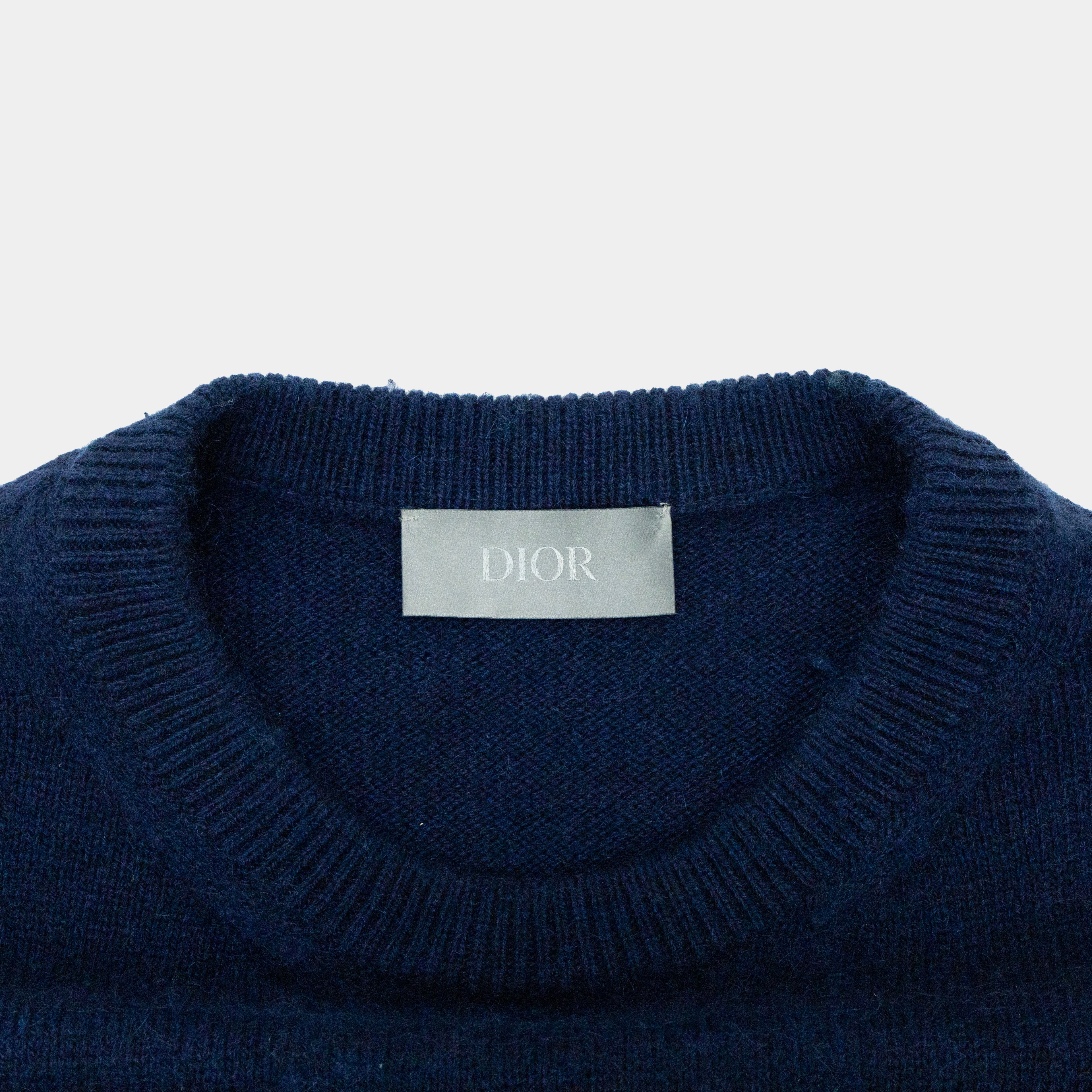 Dior S/S 2023 Knit Logo Print Sleeveless Cardigan