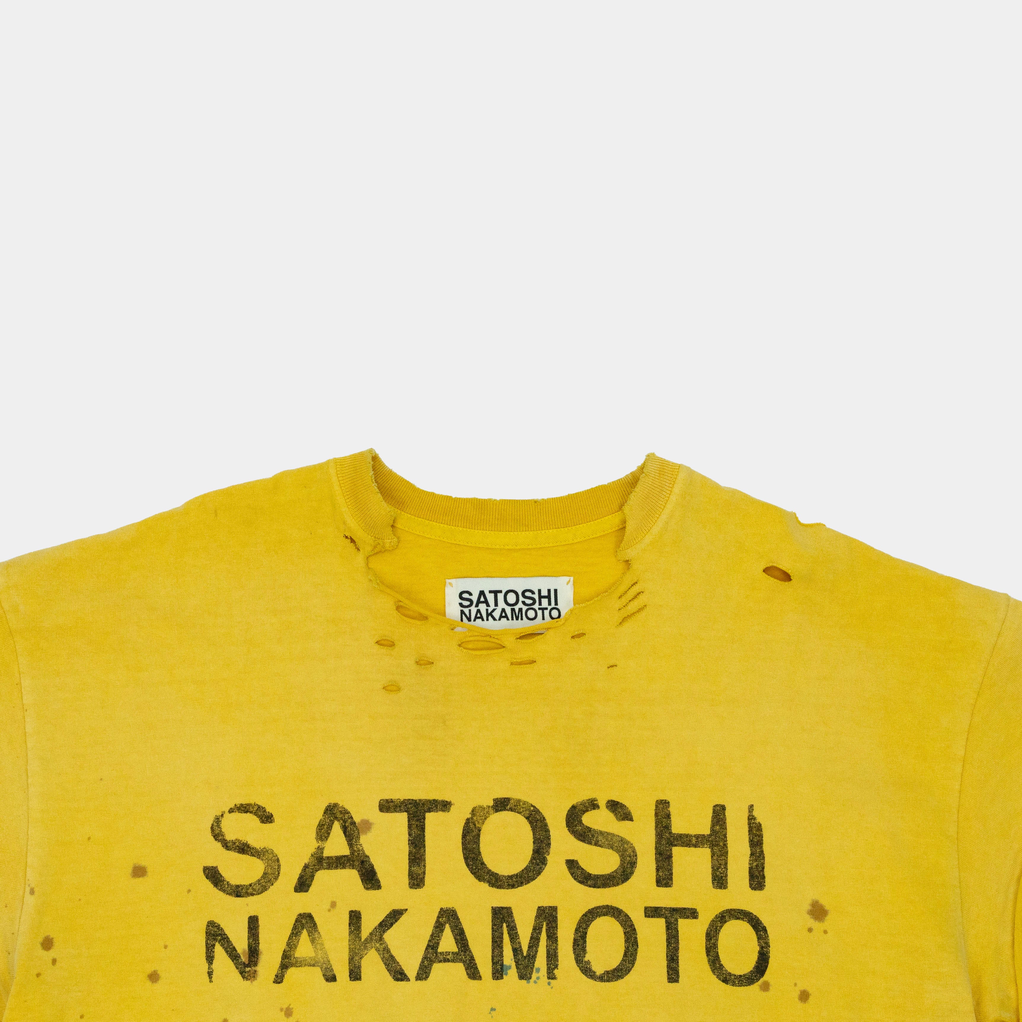 Satoshi Nakamoto Classic Logo Sleeveless T-Shirt