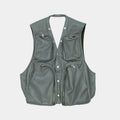 Rick Owens Bauhaus Leather Cargo Vest