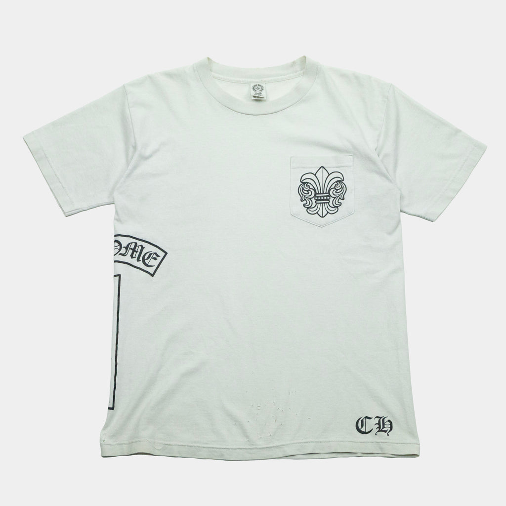 Chrome Hearts Vintage Fleur T-Bar Logo T-Shirt