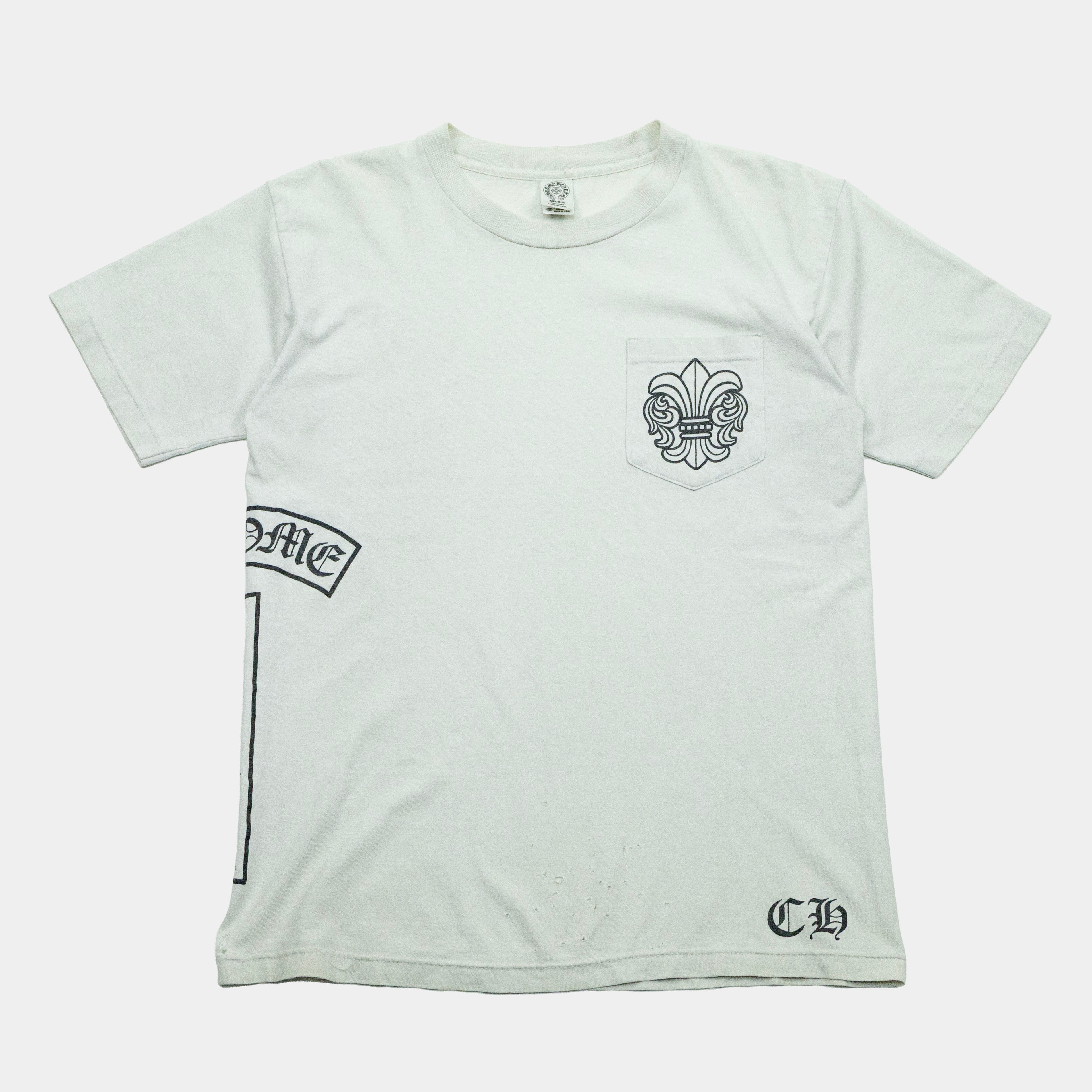 Chrome Hearts Vintage Fleur T-Bar Logo T-Shirt