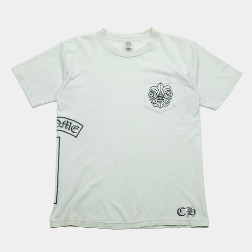 Chrome Hearts Vintage Fleur T-Bar Logo T-Shirt