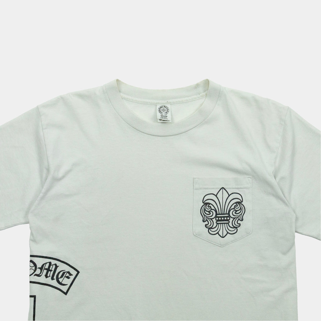 Chrome Hearts Vintage Fleur T-Bar Logo T-Shirt
