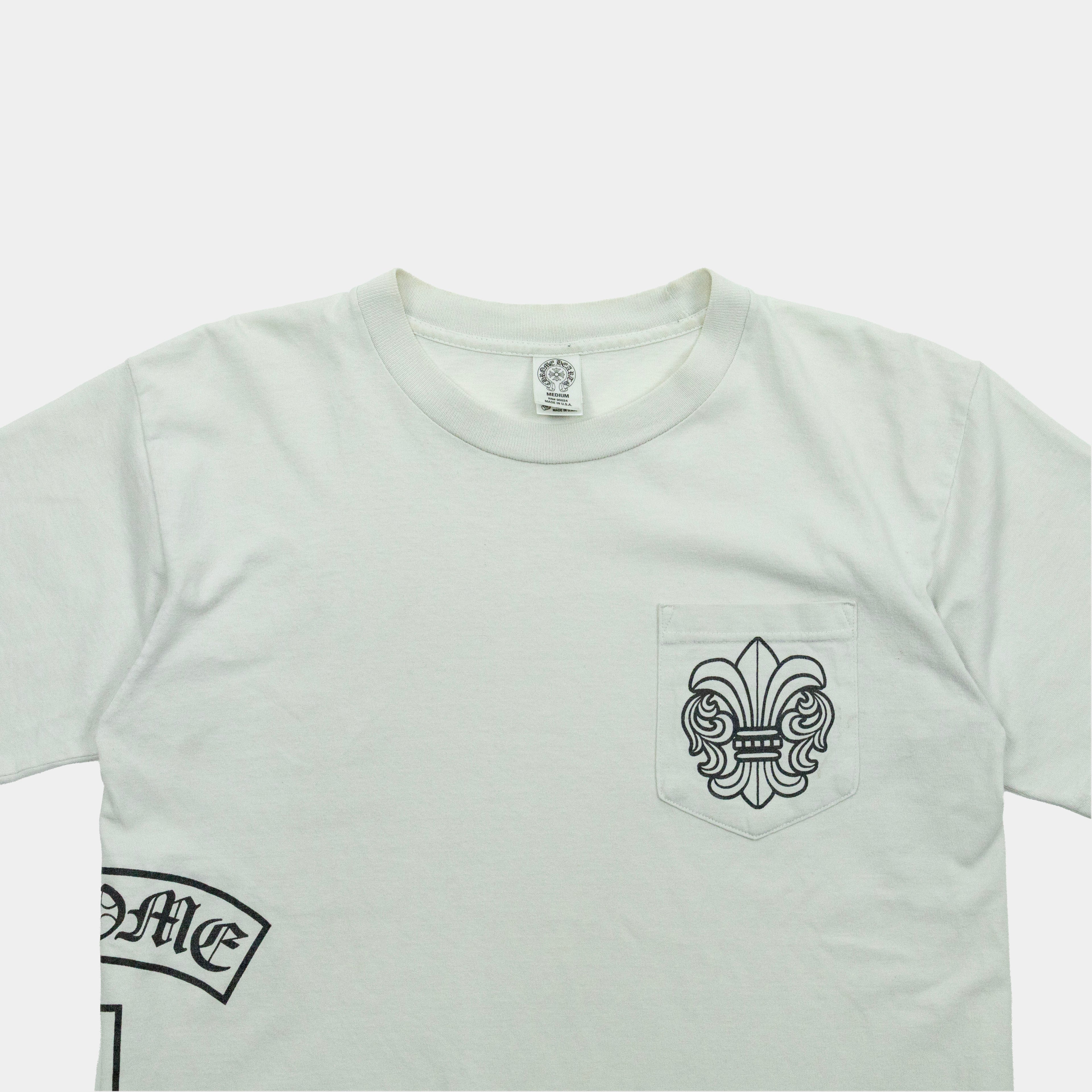 Chrome Hearts Vintage Fleur T-Bar Logo T-Shirt