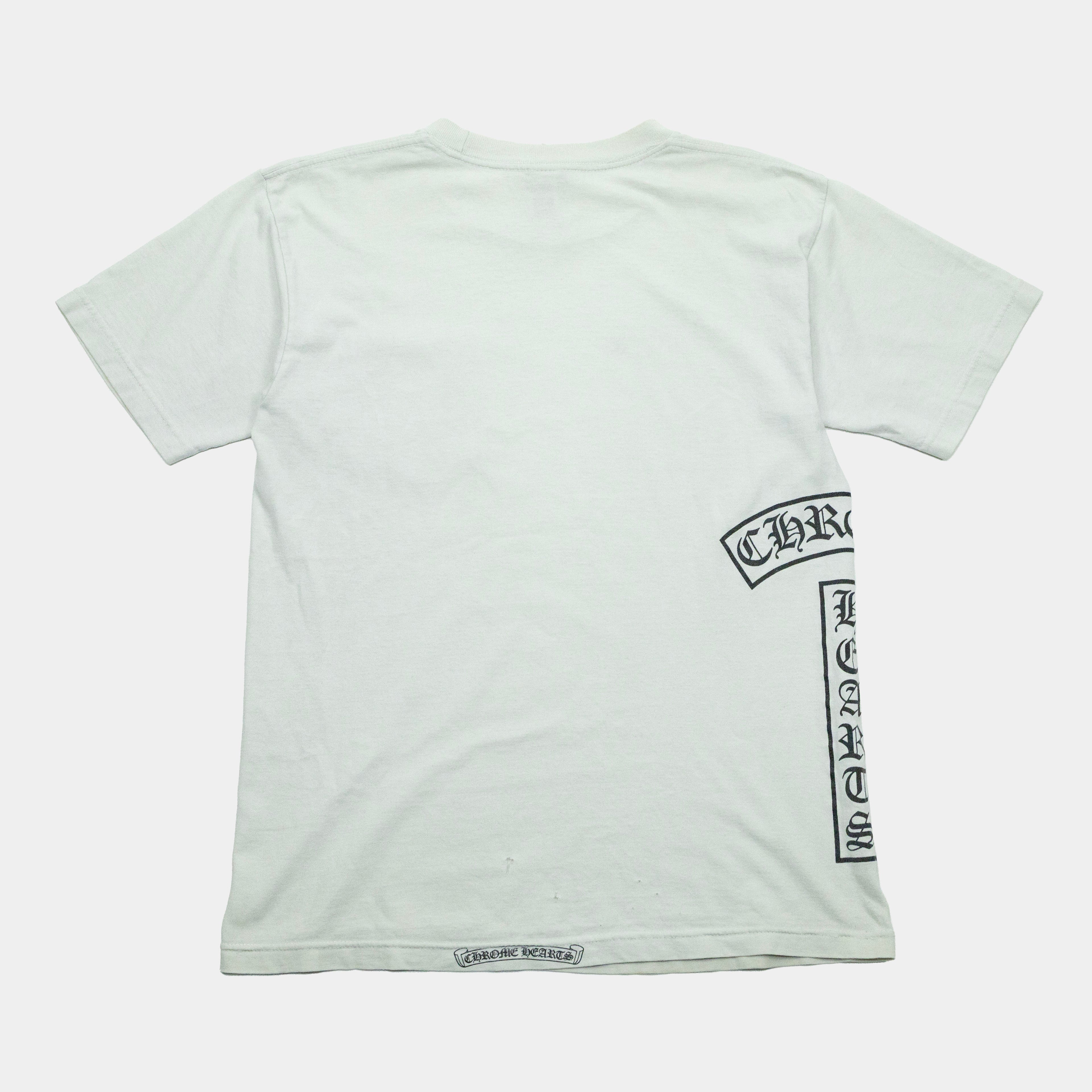 Chrome Hearts Vintage Fleur T-Bar Logo T-Shirt
