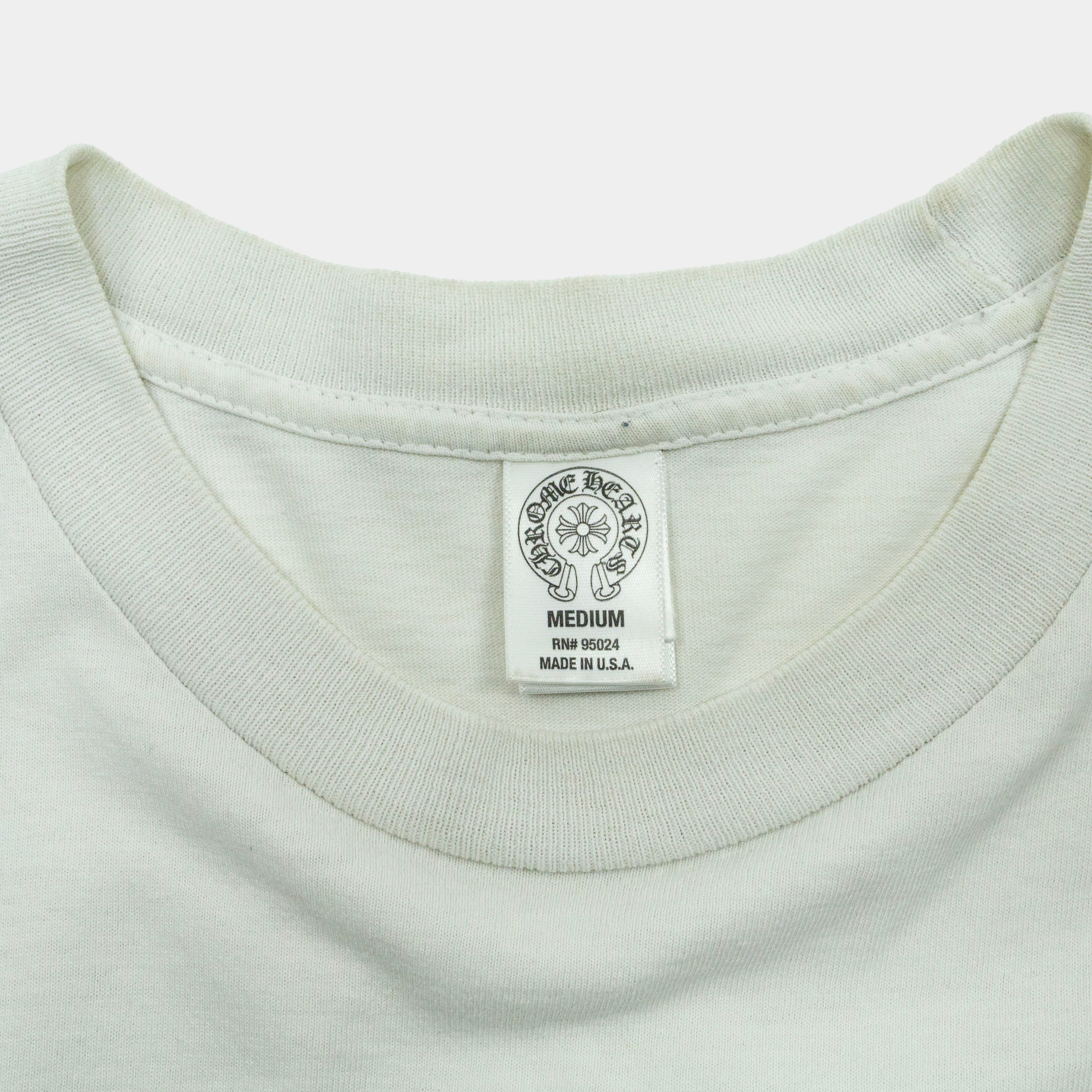 Chrome Hearts Vintage Fleur T-Bar Logo T-Shirt