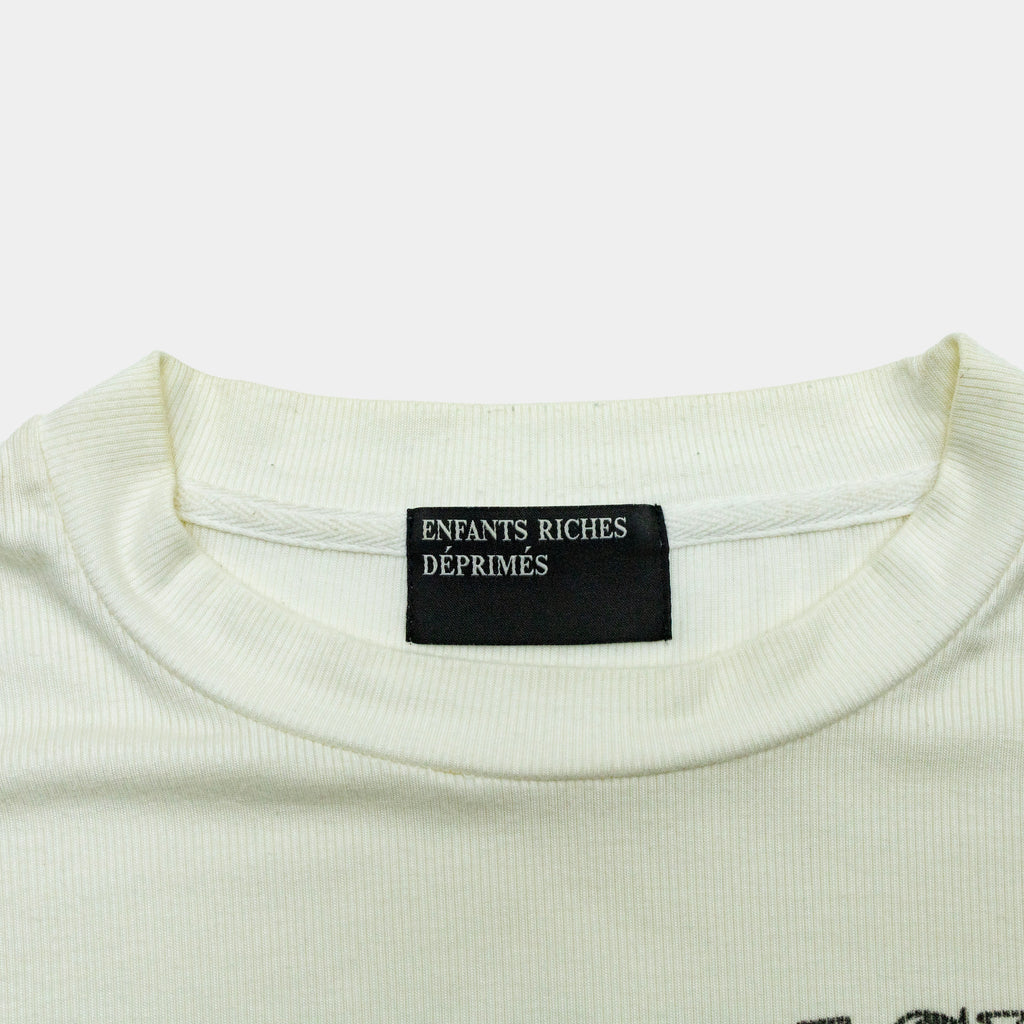 Enfants Riches Déprimés Deaf Kid Ribbed Long Sleeve T-Shirt