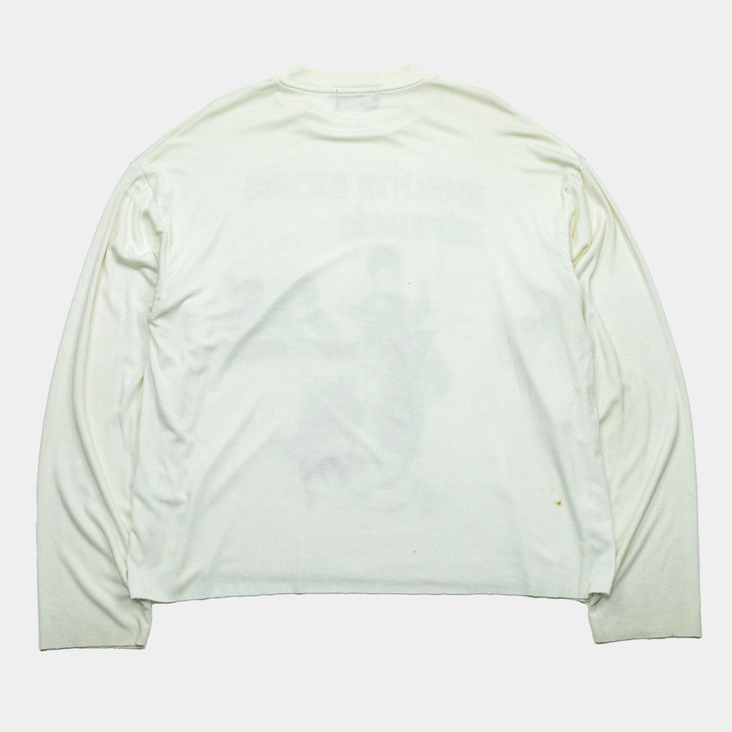 Enfants Riches Déprimés Deaf Kid Ribbed Long Sleeve T-Shirt