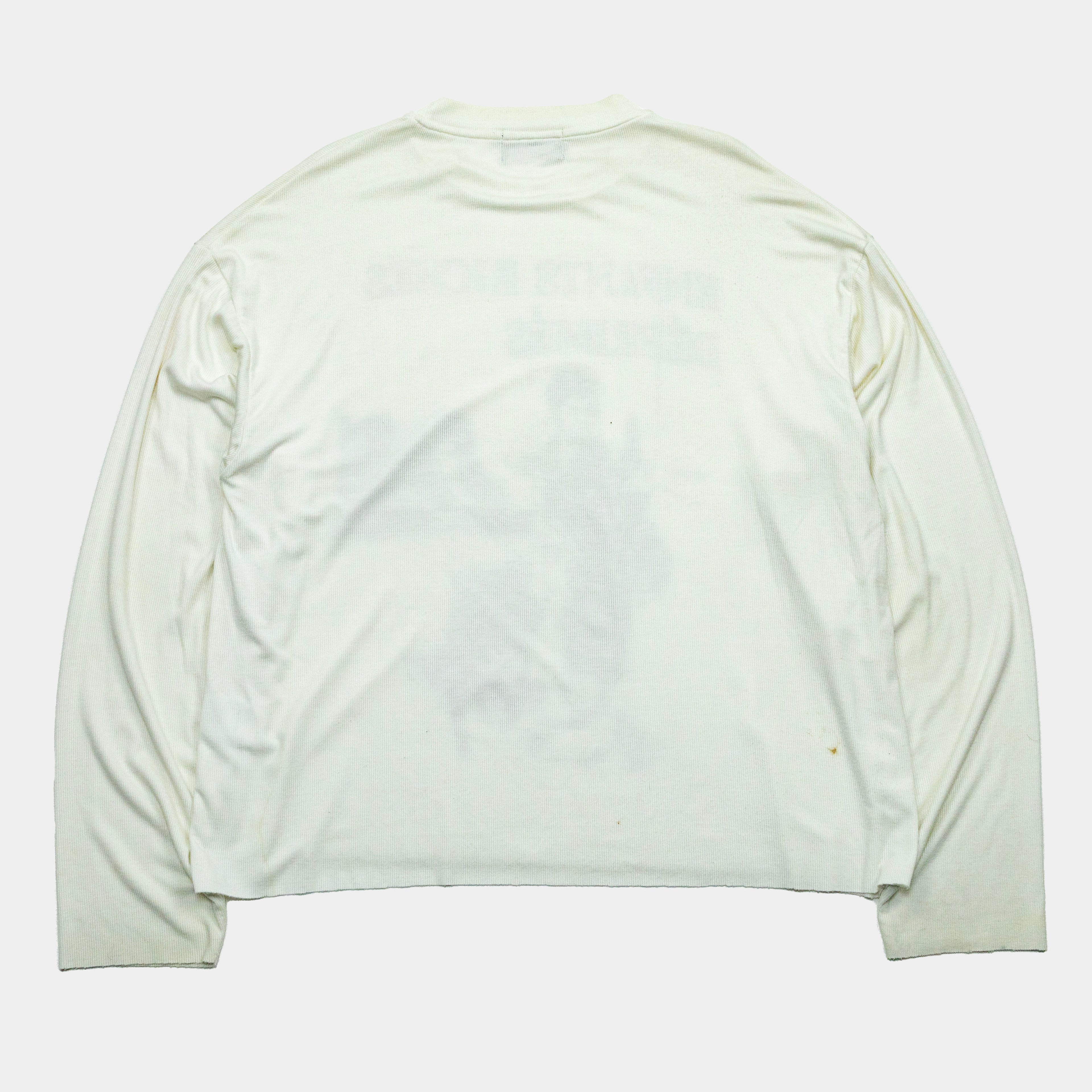 Enfants Riches Déprimés Deaf Kid Ribbed Long Sleeve T-Shirt