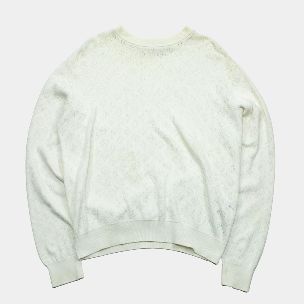 Louis Vuitton Monogram Pointelle Cotton Pullover