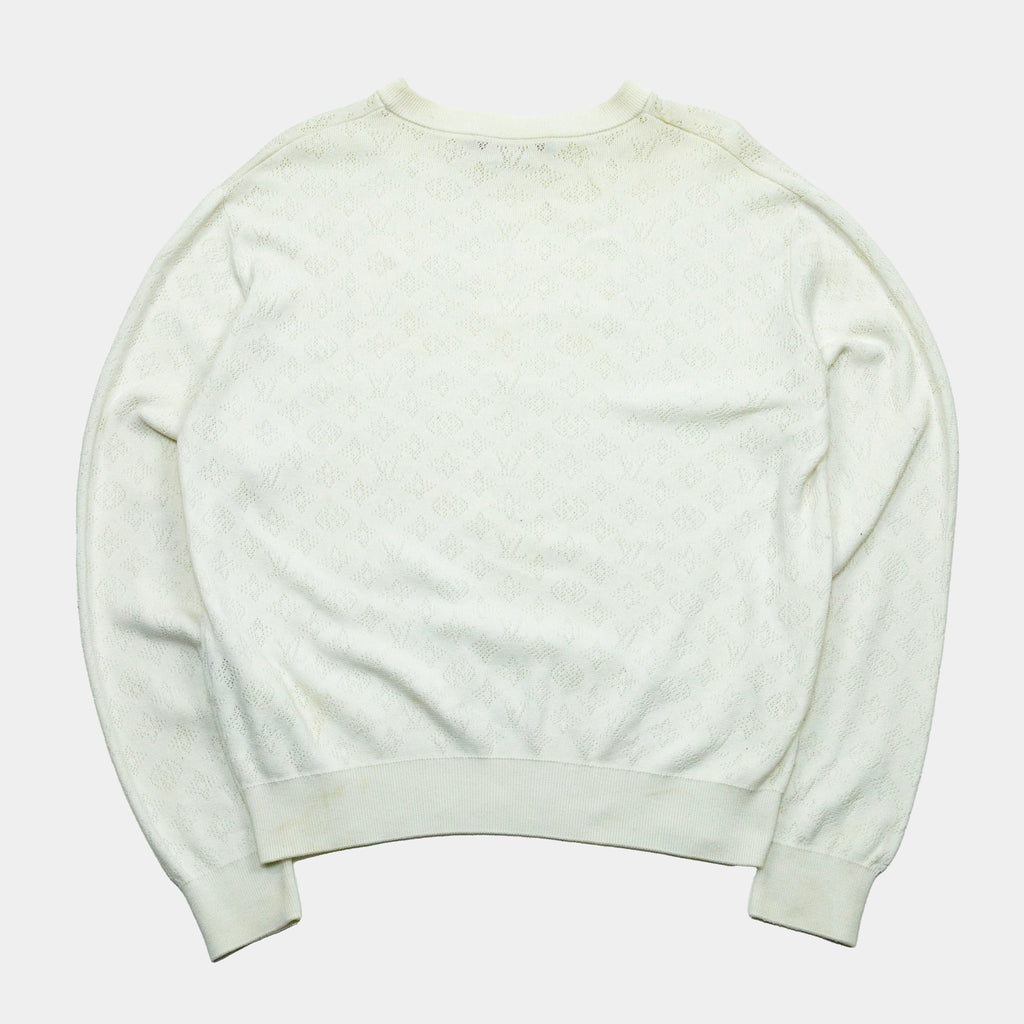 Louis Vuitton Monogram Pointelle Cotton Pullover