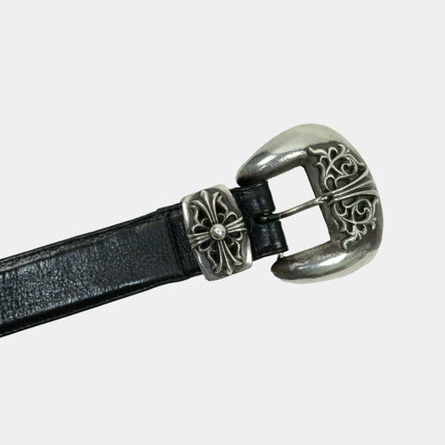 Chrome Hearts 3-Piece Western Leather Belt
