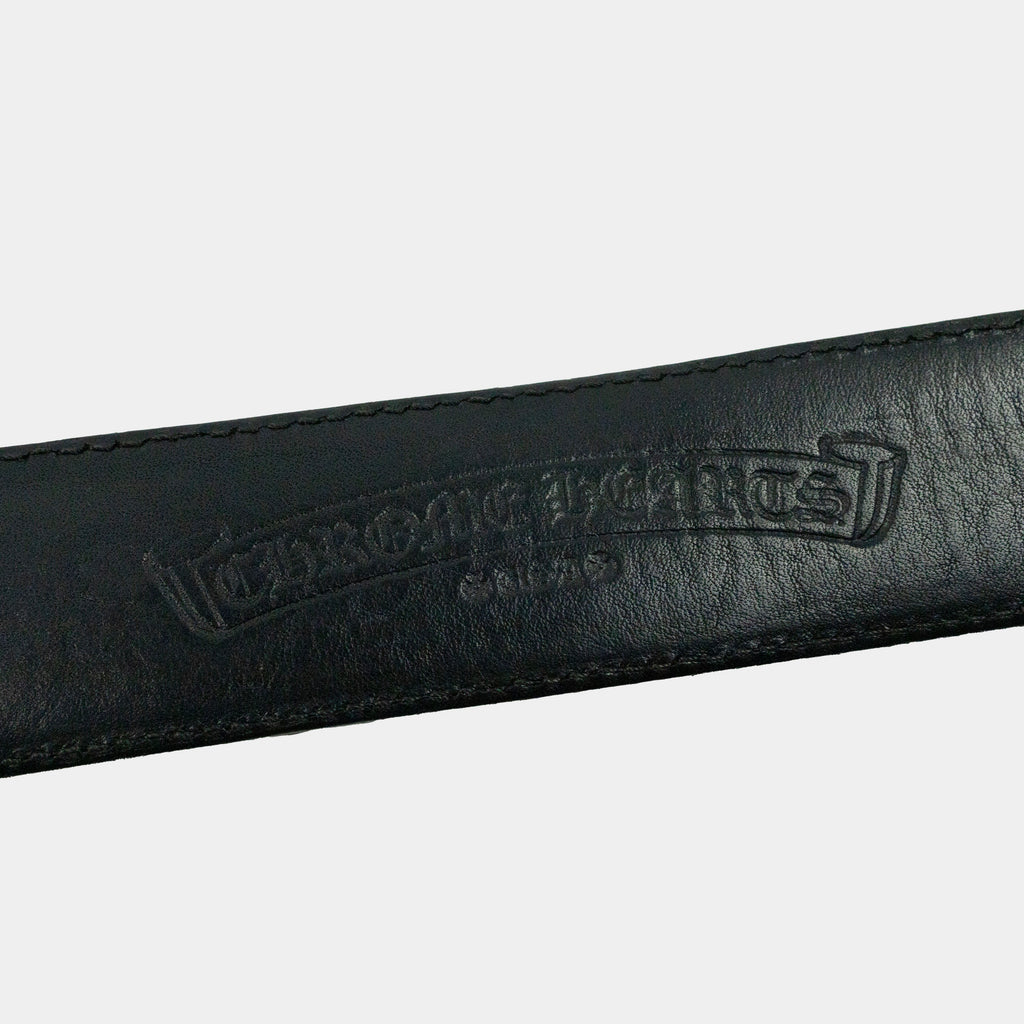 Chrome Hearts 3-Piece Western Leather Belt