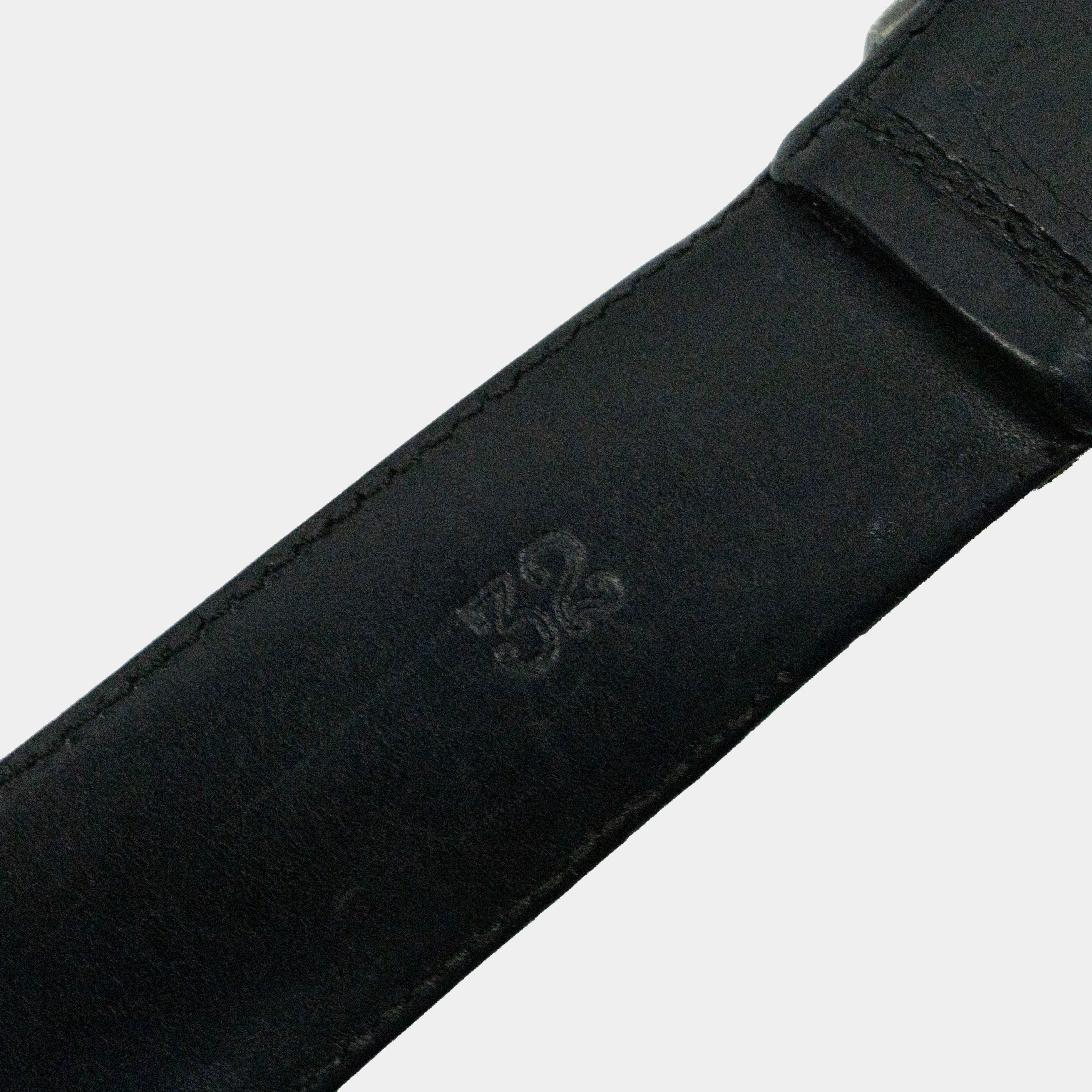 Chrome Hearts 3-Piece Western Leather Belt