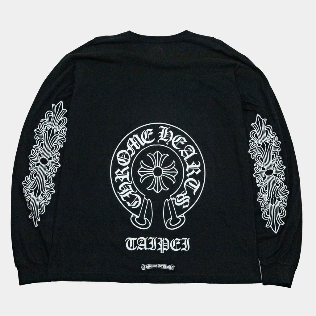 Chrome Hearts Taipei Horseshoe Floral Long Sleeve