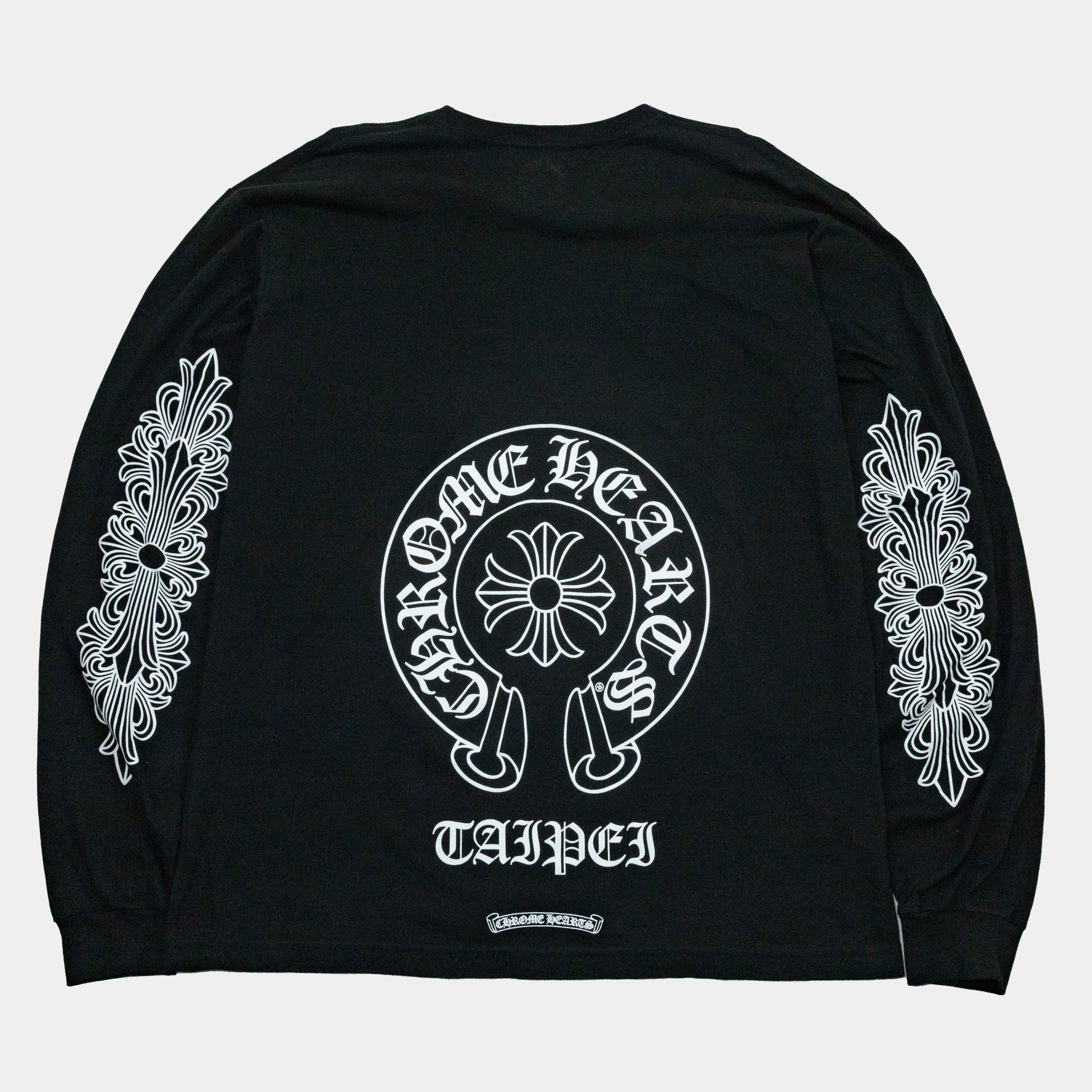 Chrome Hearts Taipei Horseshoe Floral Long Sleeve