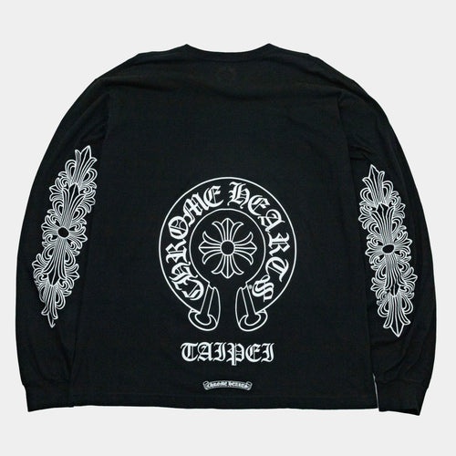 Chrome Hearts Taipei Horseshoe Floral Long Sleeve
