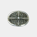 Chrome Hearts Classic .925 Silver Oval Keeper Belt Buckle
