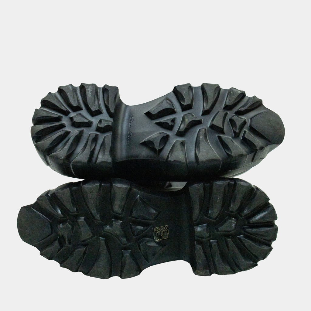 Rick Owens Temple Pull On Mega Tractor Boots