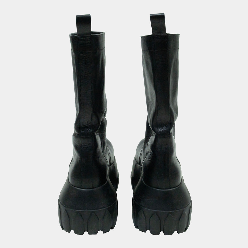 Rick Owens Temple Pull On Mega Tractor Boots