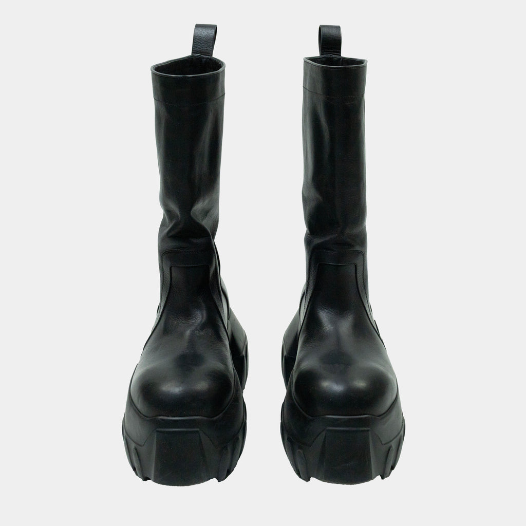 Rick Owens Temple Pull On Mega Tractor Boots