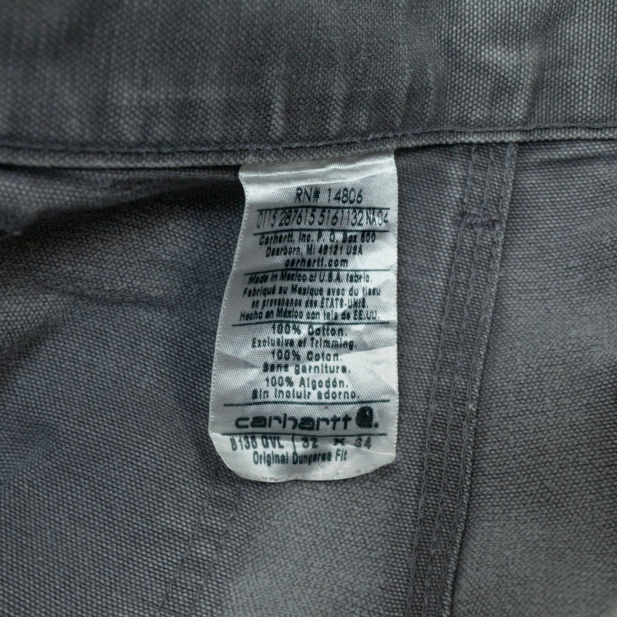 B138 Double Knee Carpenter Pant