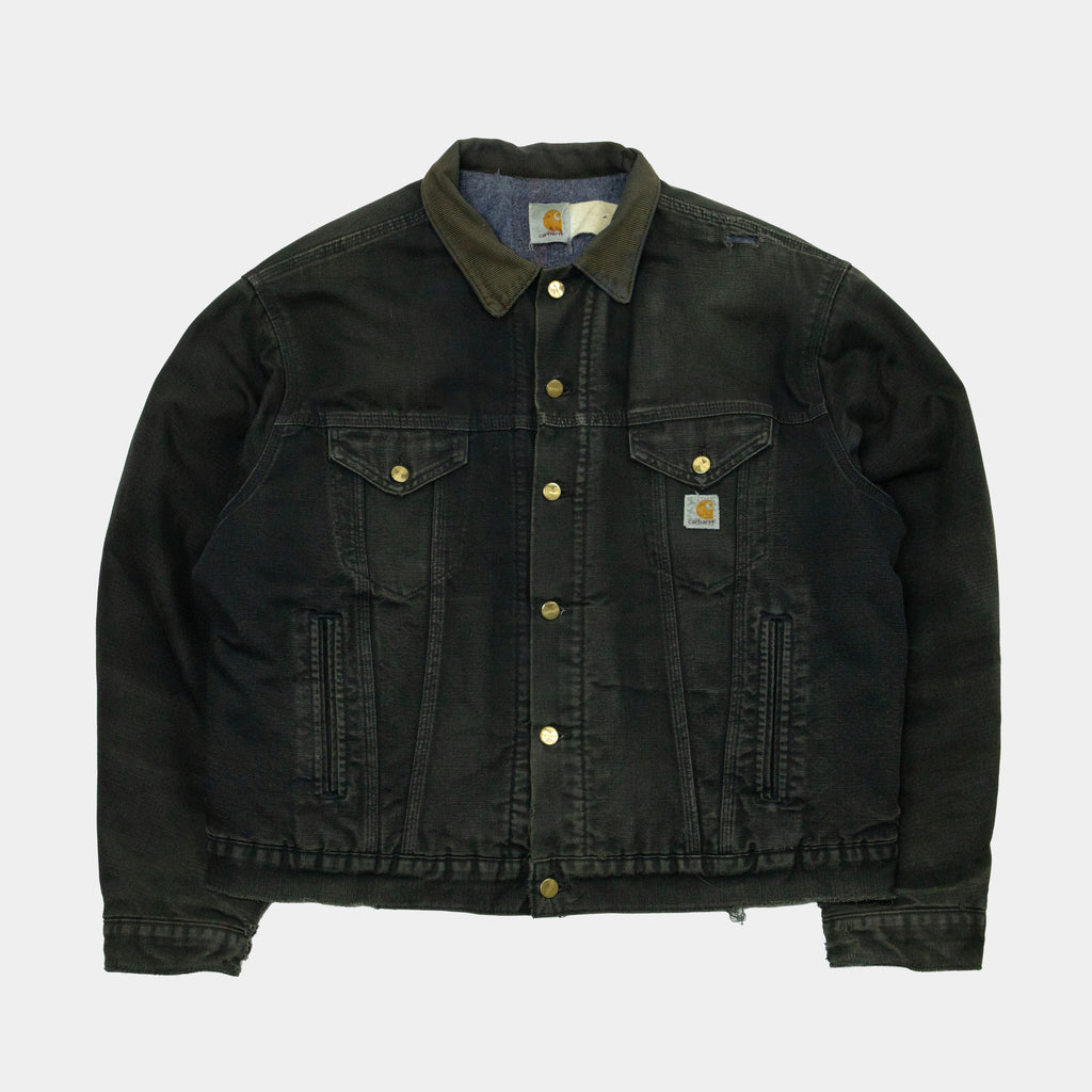 Blanket Lined Denim Trucker Jacket