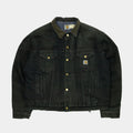 Blanket Lined Denim Trucker Jacket