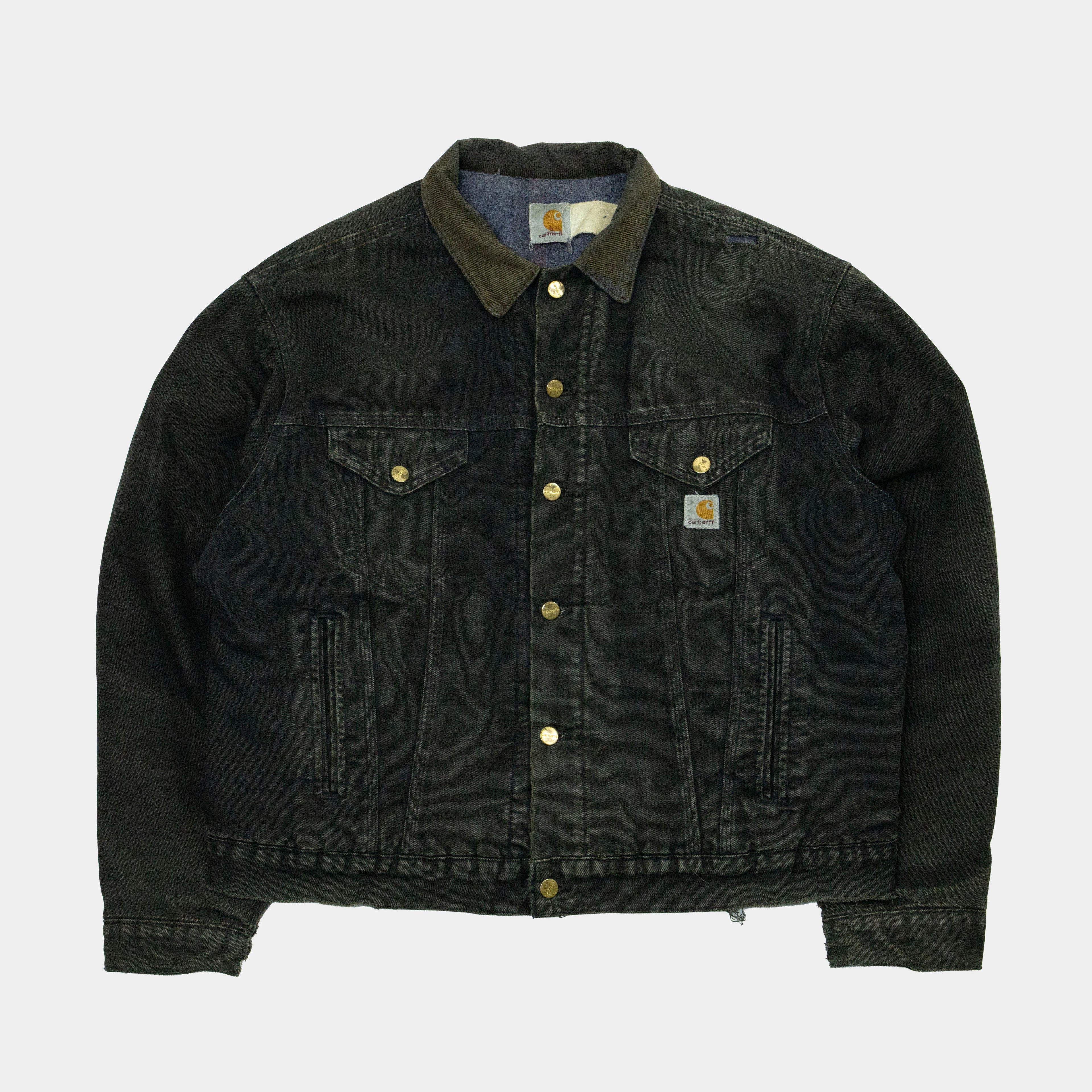 Blanket Lined Denim Trucker Jacket
