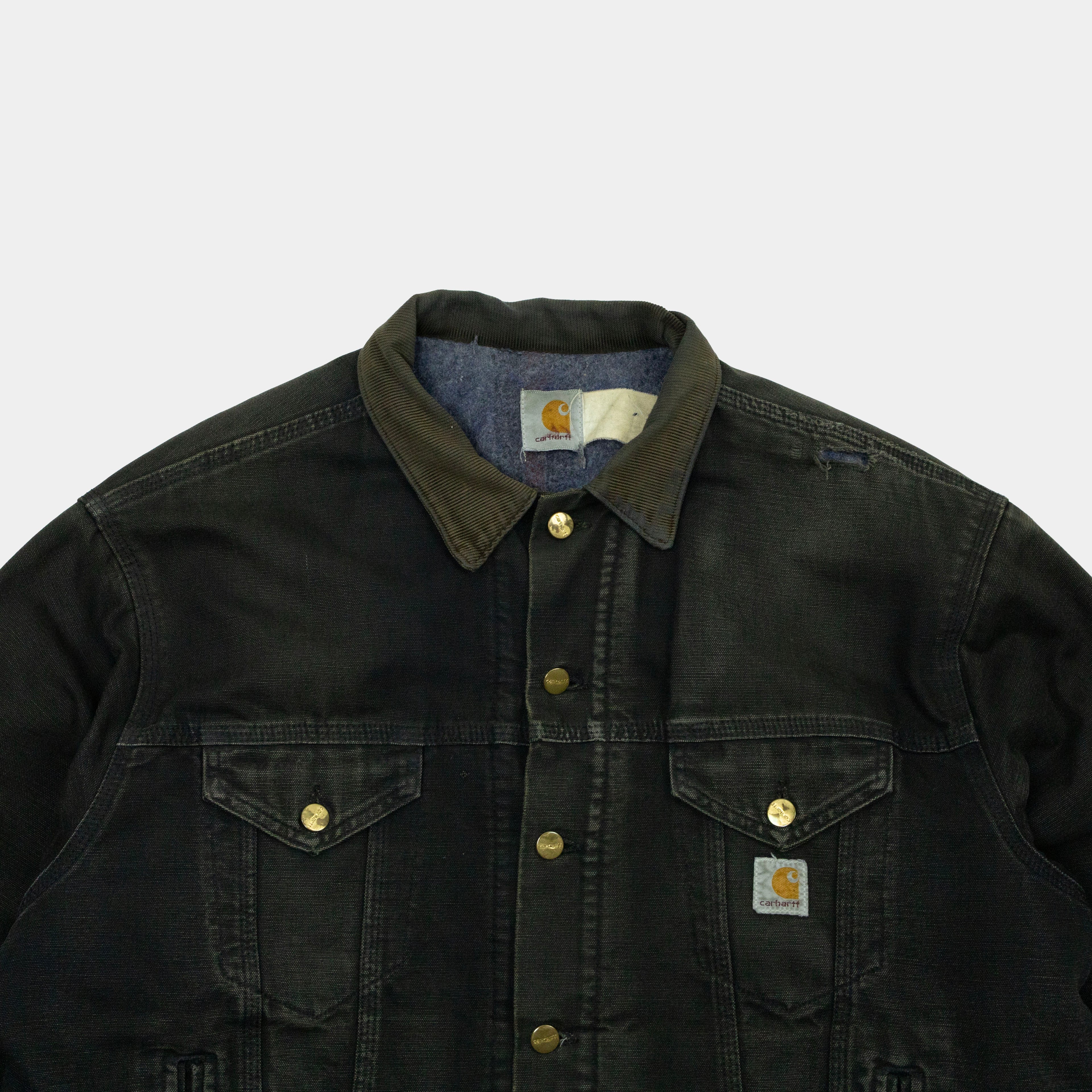 Blanket Lined Denim Trucker Jacket