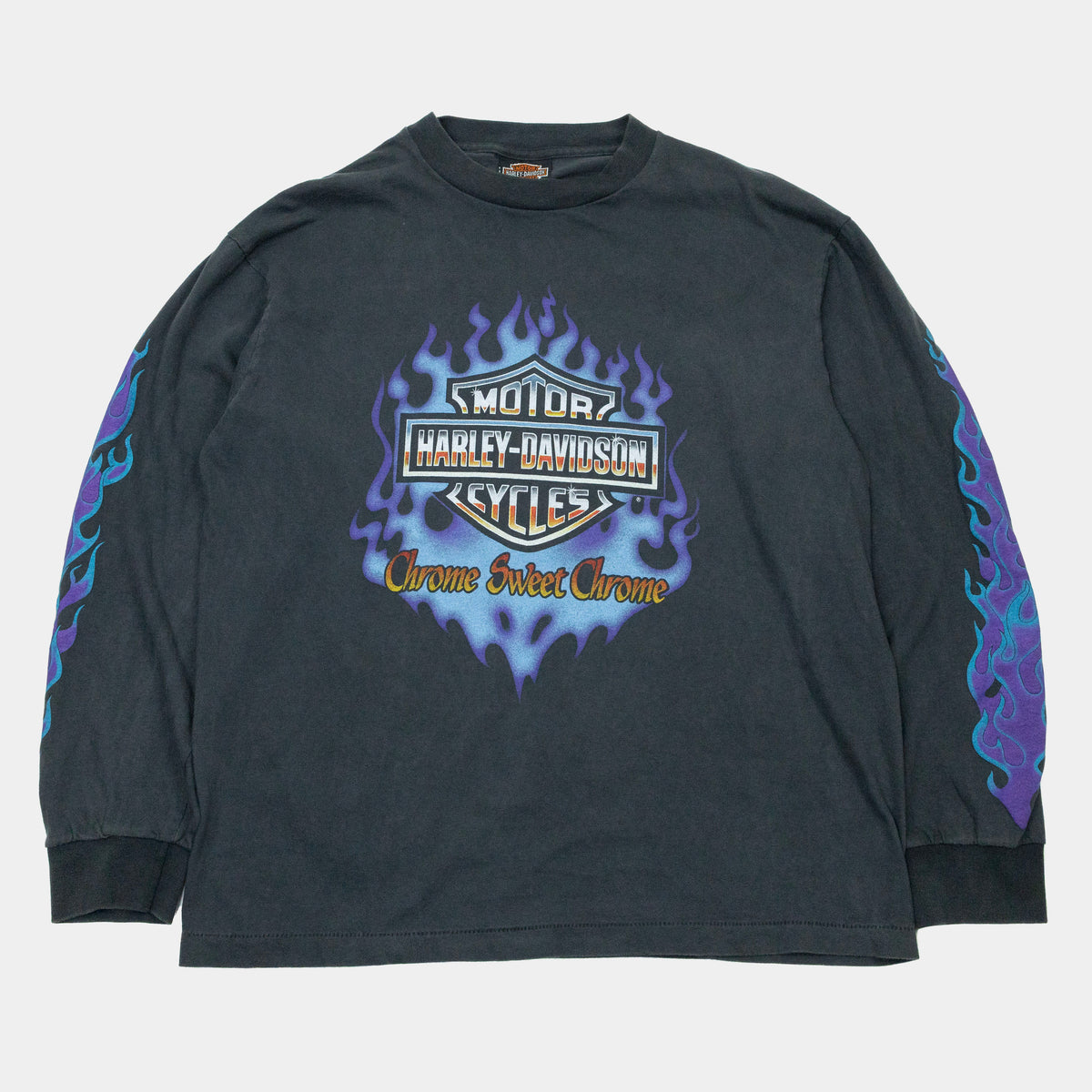 Harley Davidson Chrome Sweet Chrome New Castle Long Sleeve T-Shirt
