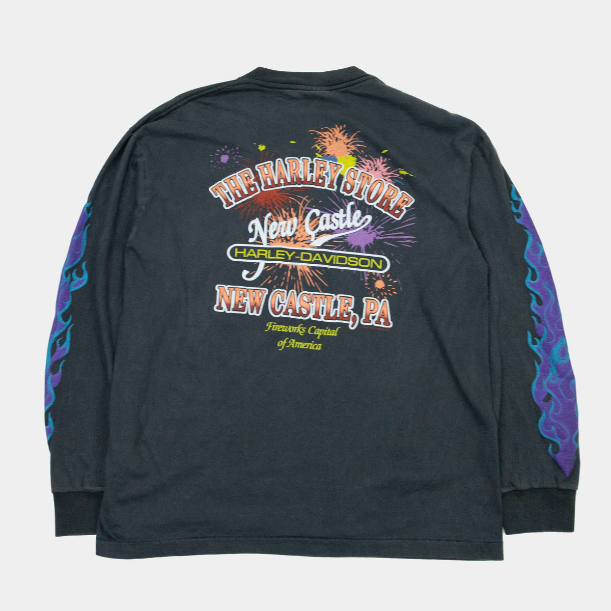 Harley Davidson Chrome Sweet Chrome New Castle Long Sleeve T-Shirt