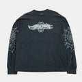 Harley Davidson Spiderweb Auburn Long Sleeve T-Shirt