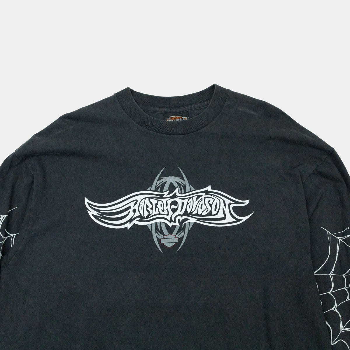 Harley Davidson Spiderweb Auburn Long Sleeve T-Shirt