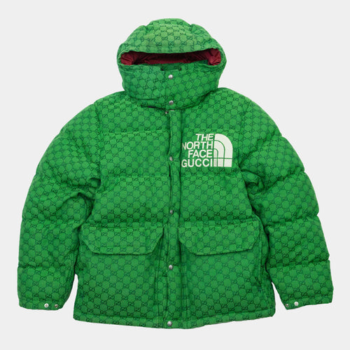 Gucci x The North Face Canvas Print Down Parka